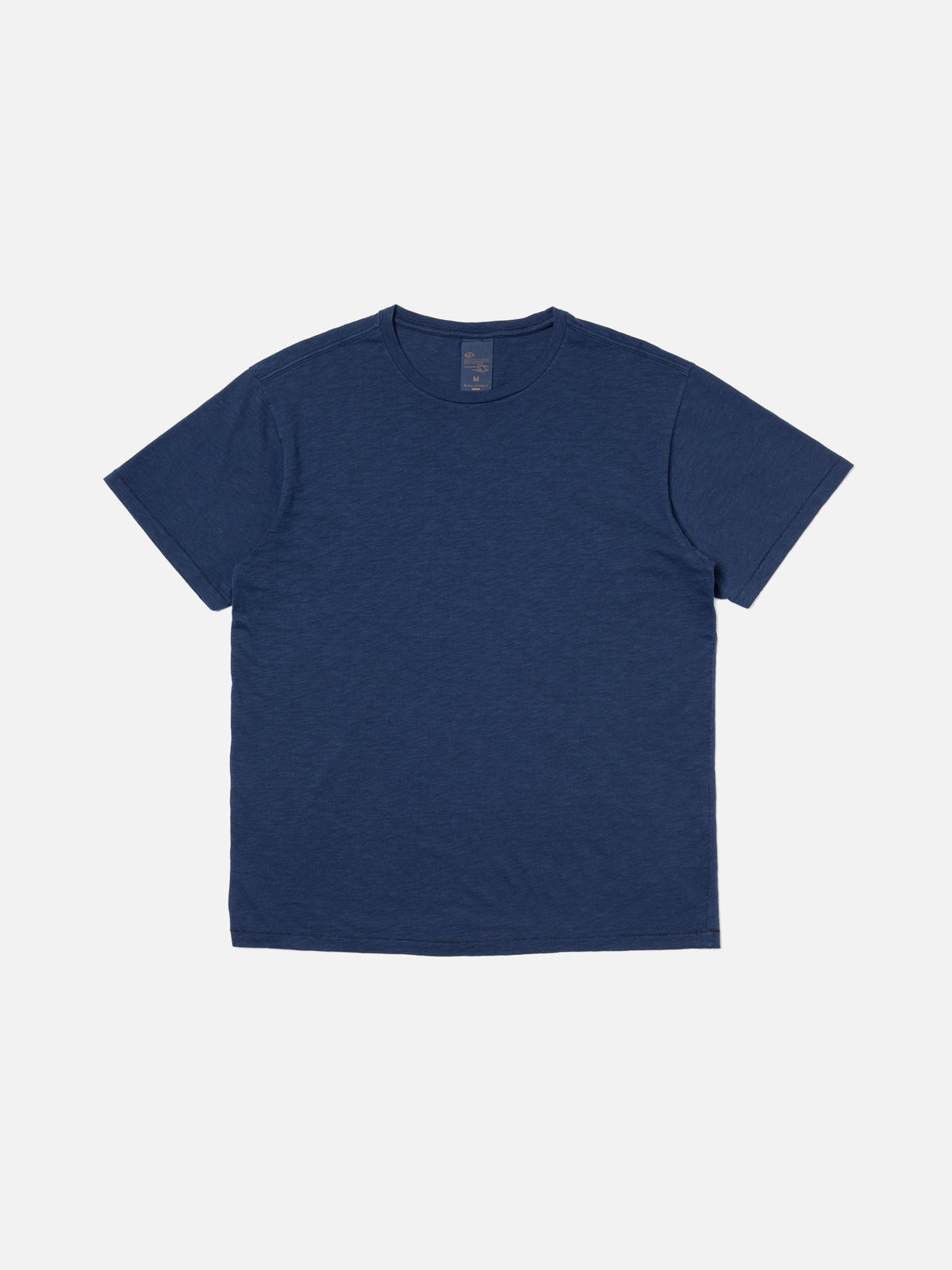 Nudie Jeans Roffe T-Shirt — French Blue — view 3