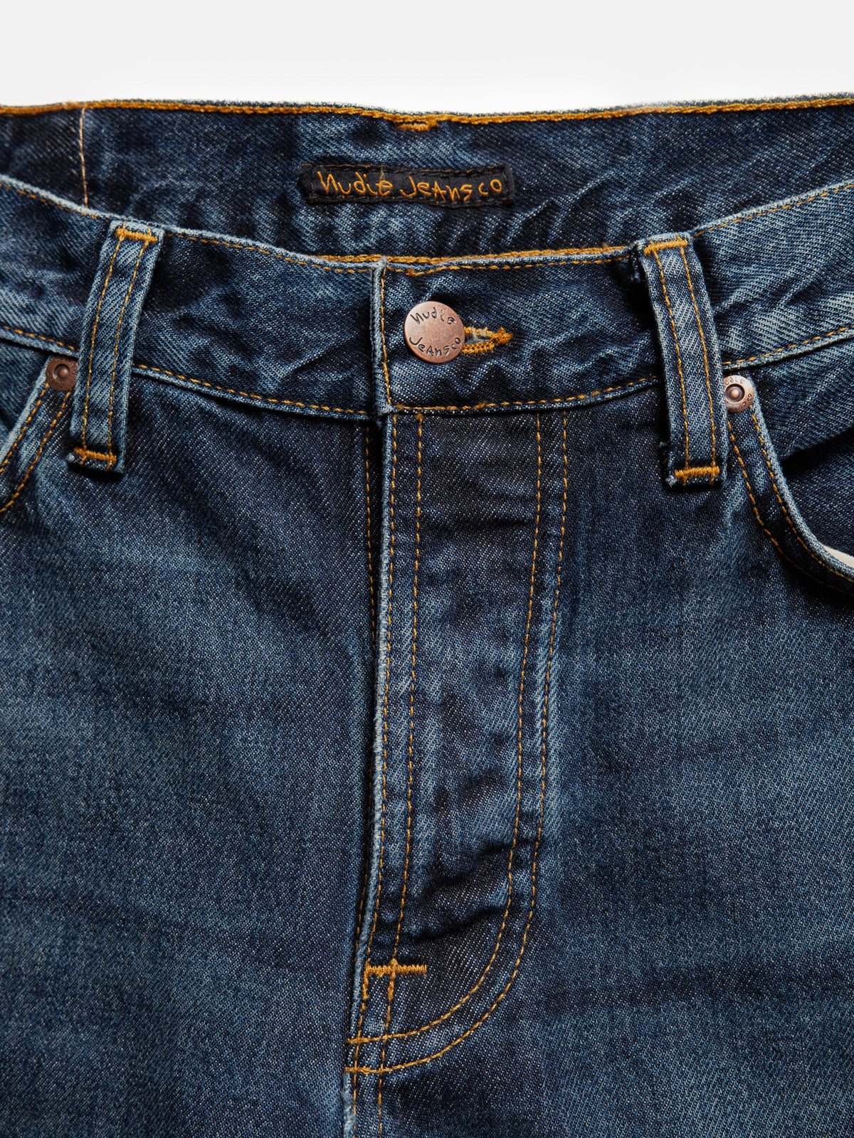 Nudie Jeans Steady Eddie Ii — Blue Soil — view 2