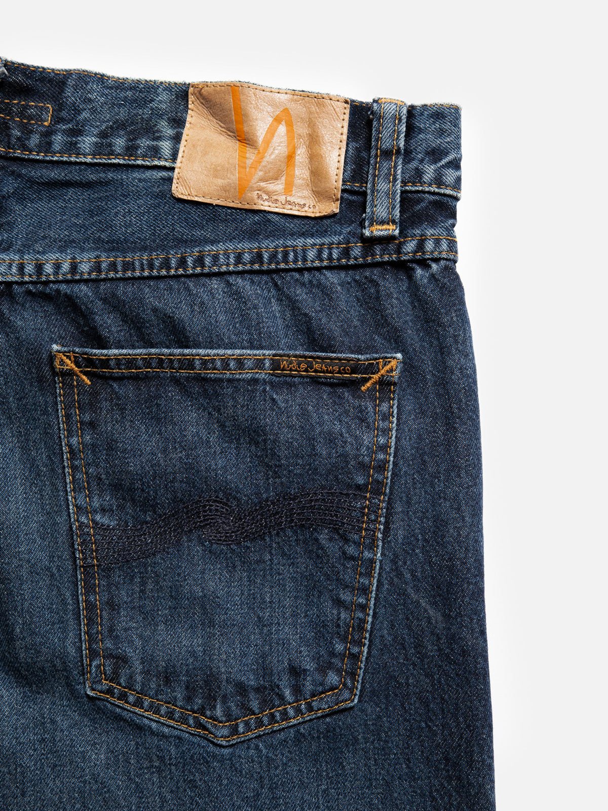 Nudie Jeans Steady Eddie Ii — Blue Soil — view 4