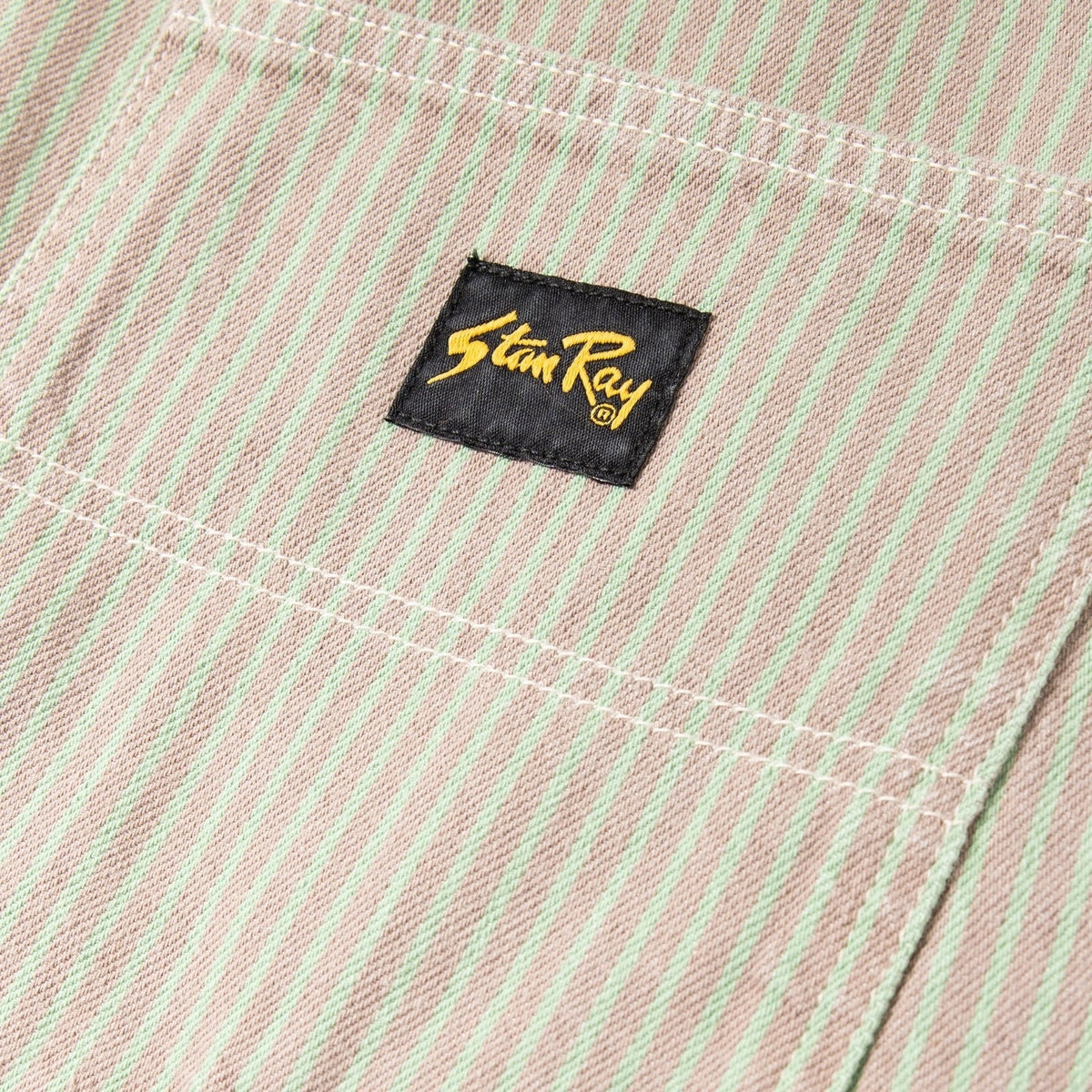 Stan Ray Big Job Short — Quiet Green Hickory — view 7