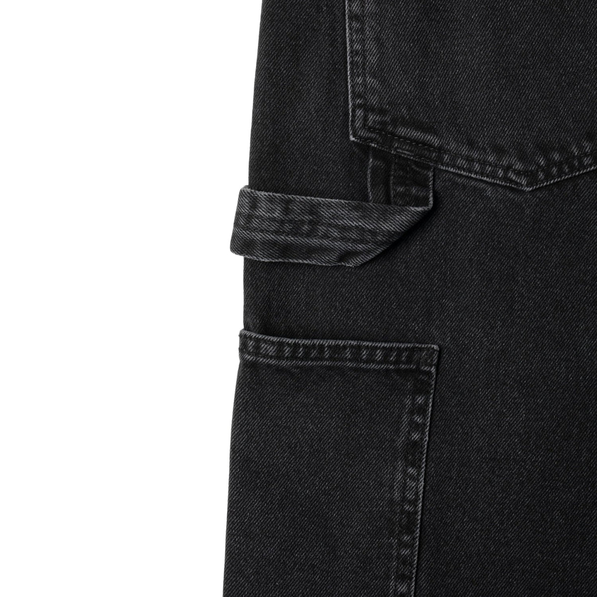Stan Ray Og Painter Pant — Washed Black Denim — view 7