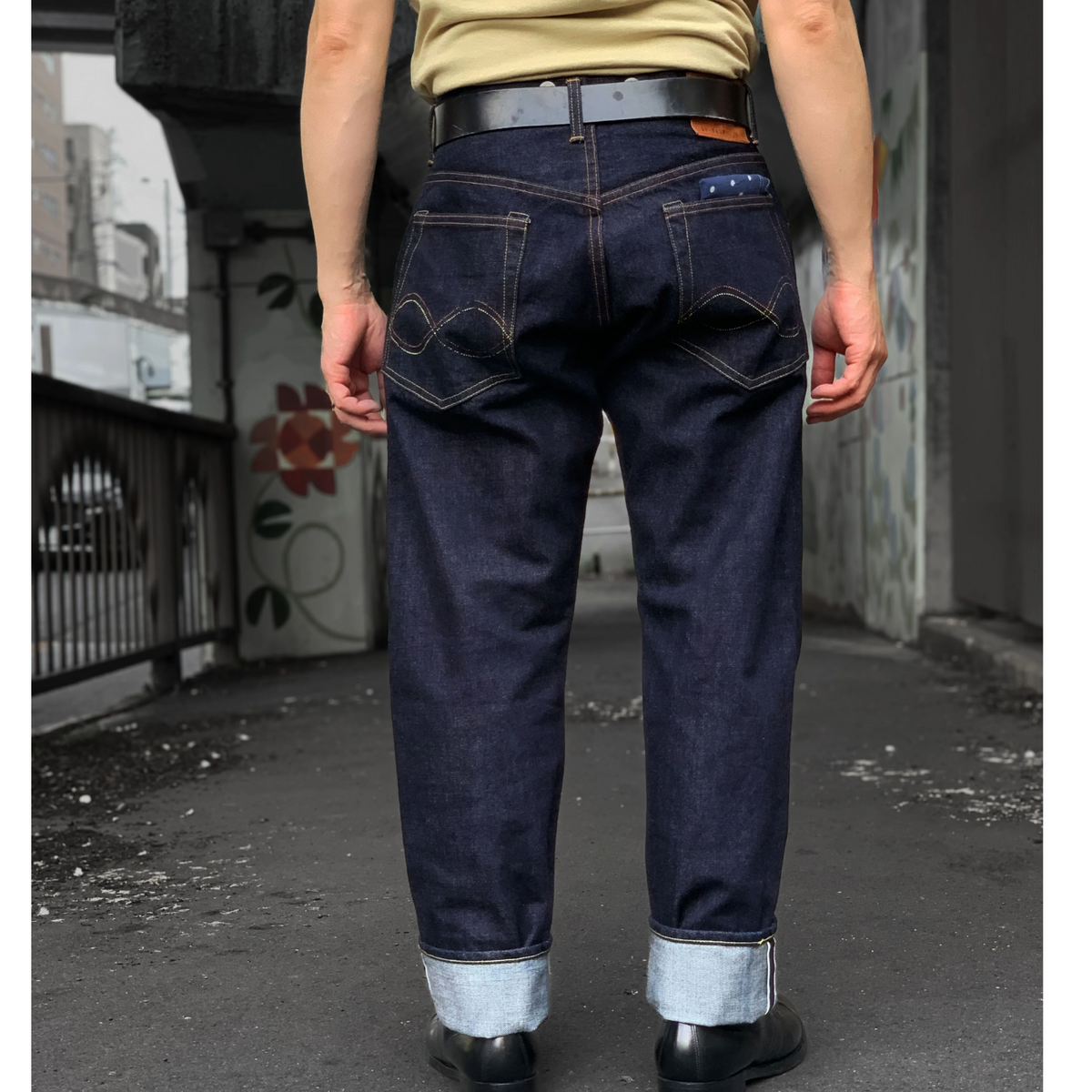 Dry Bones WW2 Jean Engineering Denim Pants — Indigo — view 5