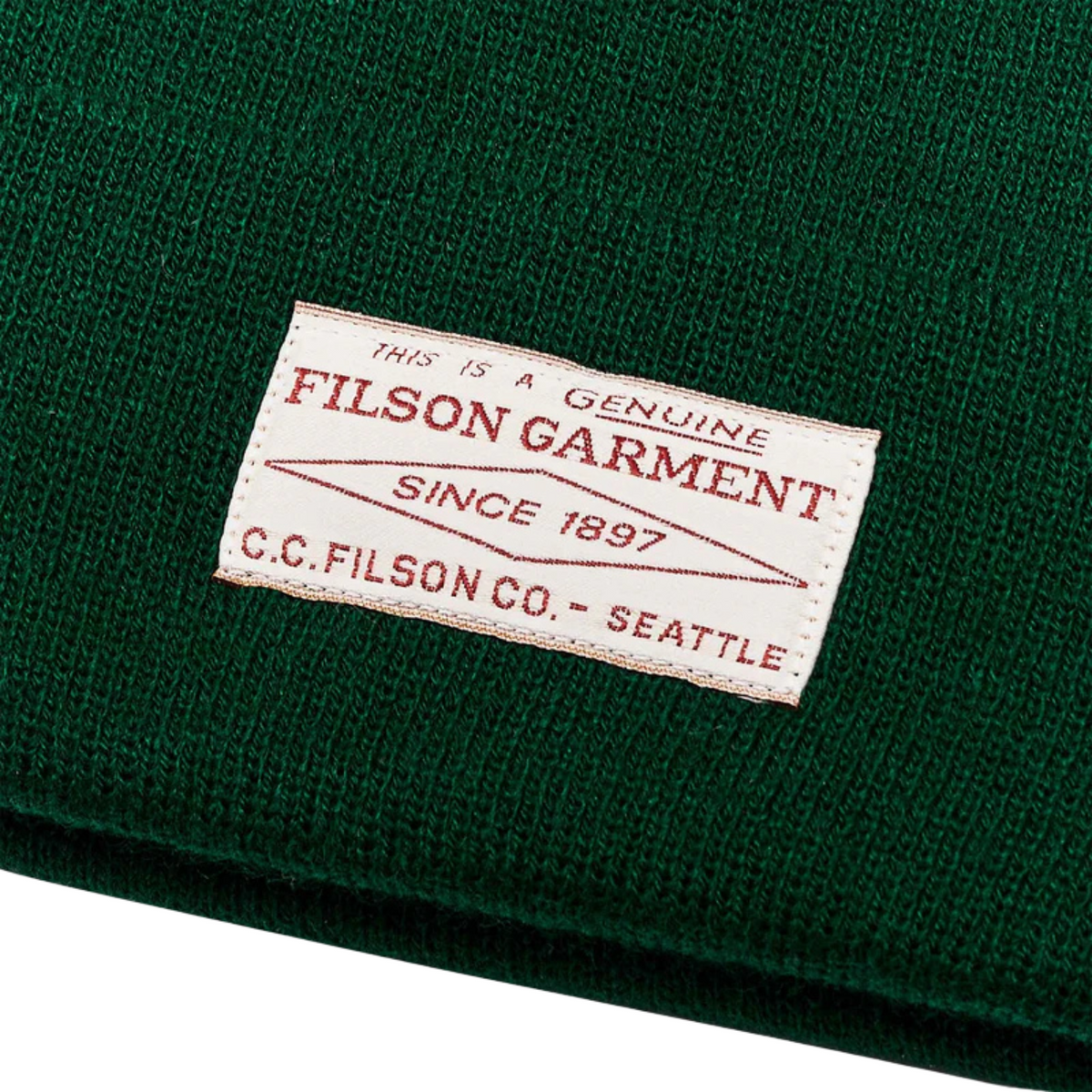 Filson Ballard Watch Cap — Forest Green — view 2