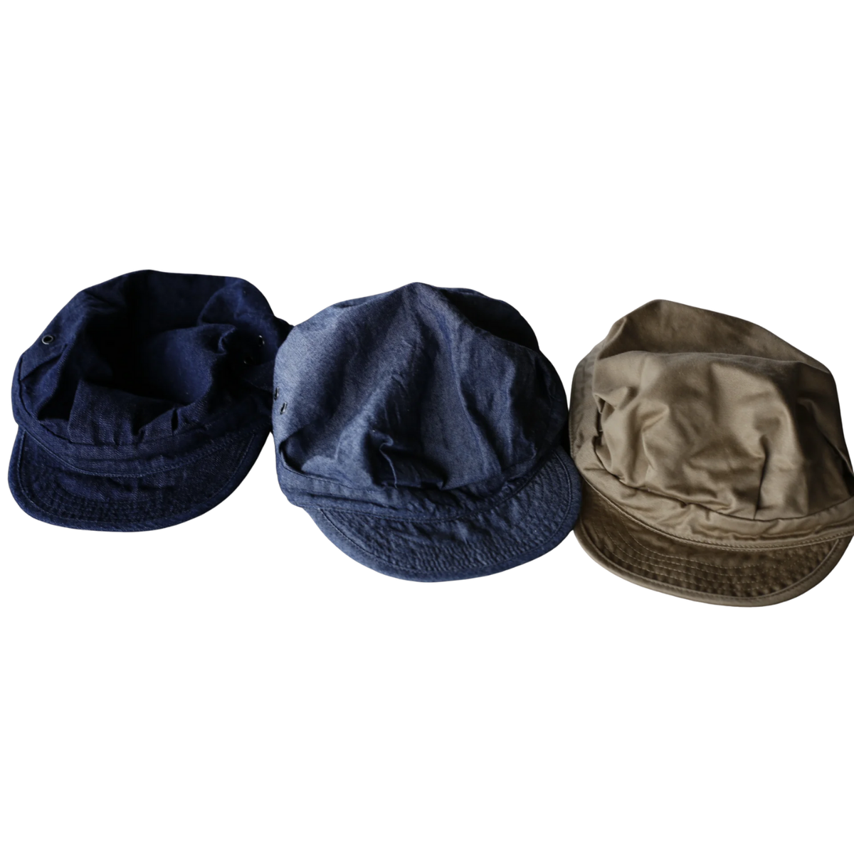 TCB Jeans '40s Cap — Indigo — front view