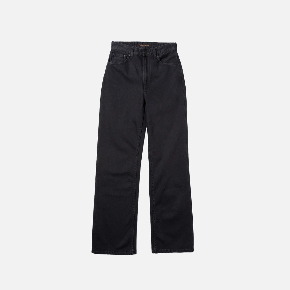 Nudie Jeans Clean Eileen — Smooth Black — view 3
