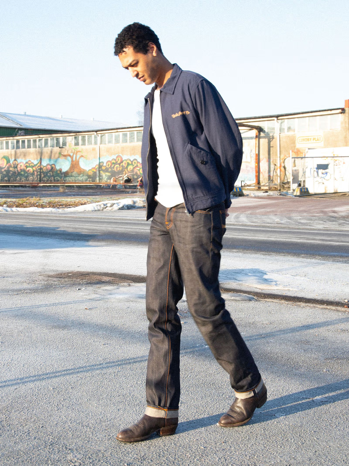 Nudie Jeans Rad Rufus — Dry Selvage — front view