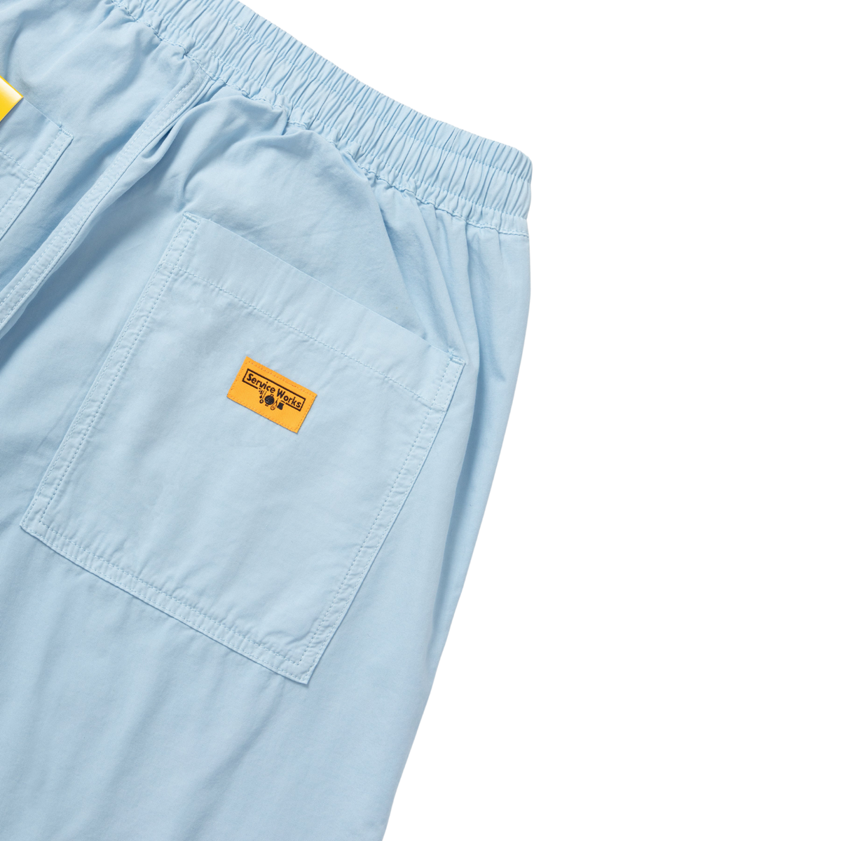 Service Works Poplin Chef Short — Powder — view 4