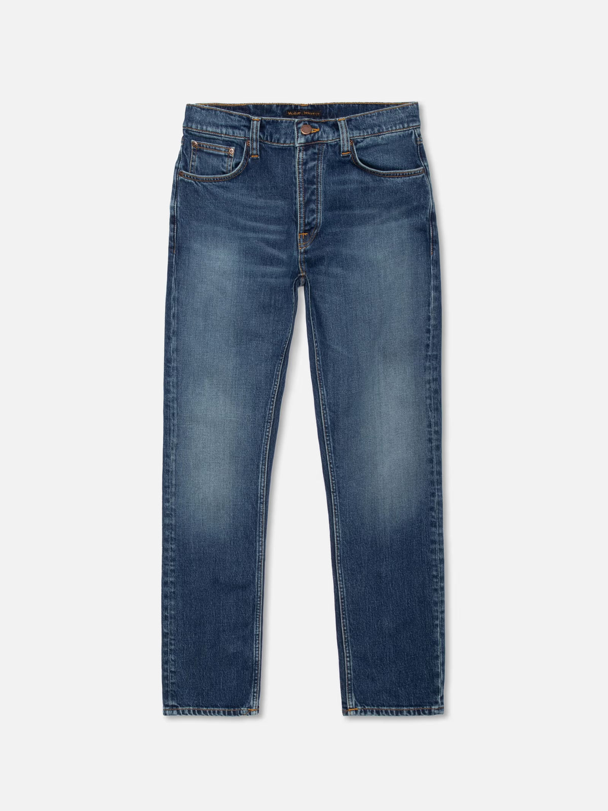 Nudie Jeans Solid Ollie — Wild Blue — front view