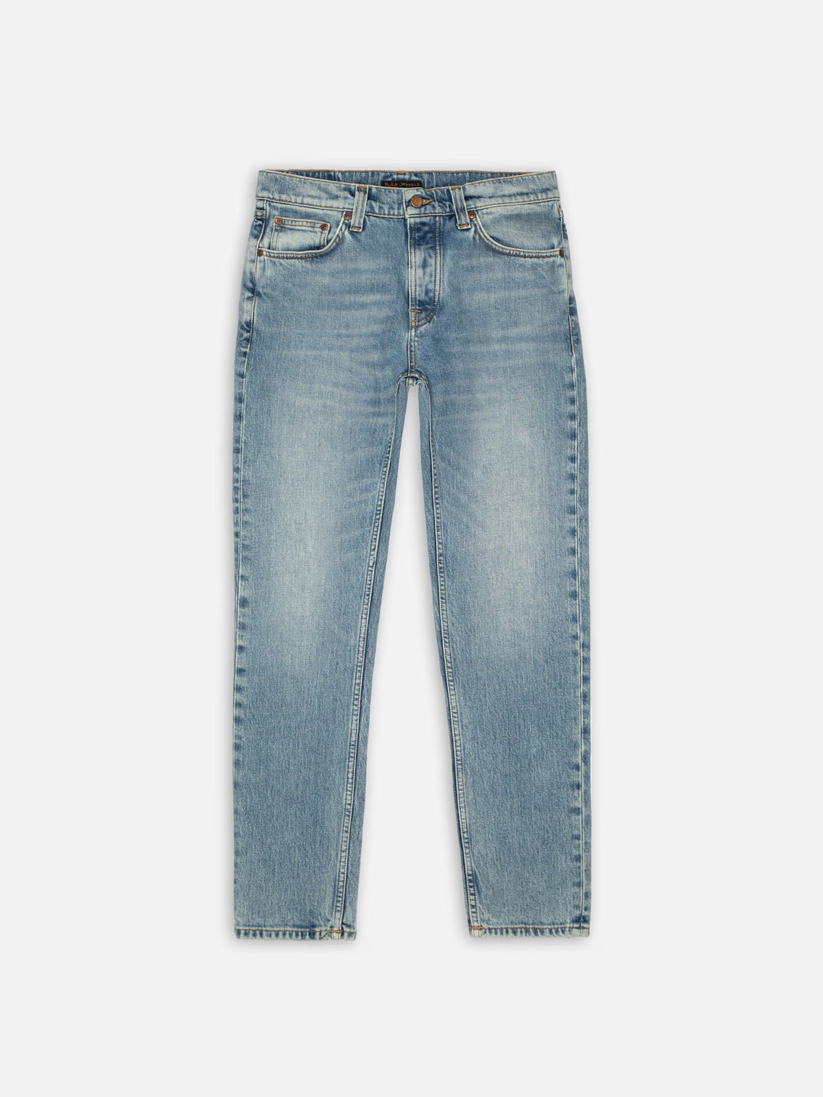 Nudie Jeans Solid Ollie — Cloud Blue — front view