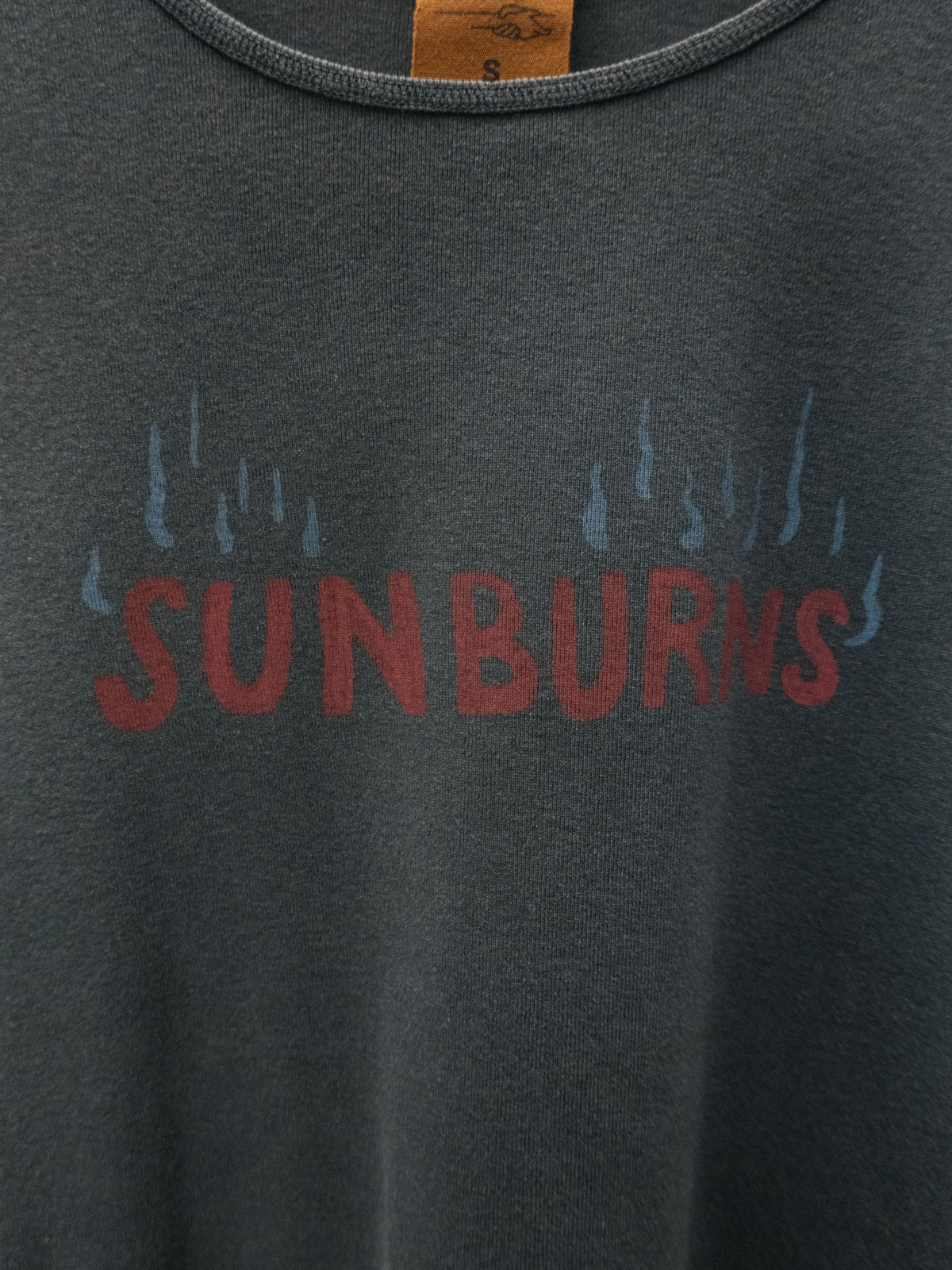 Nudie Jeans Eve Sunburns T-Shirt — Black — view 3