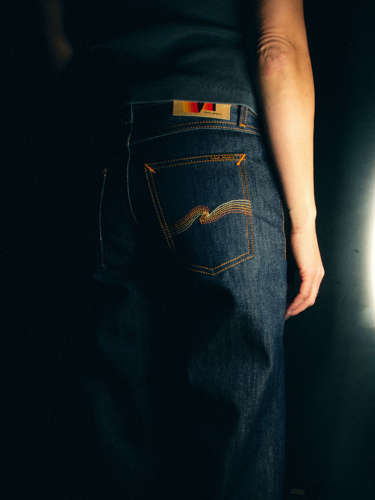 Nudie Jeans Wide Heidi — Dry Sunburns — view 3