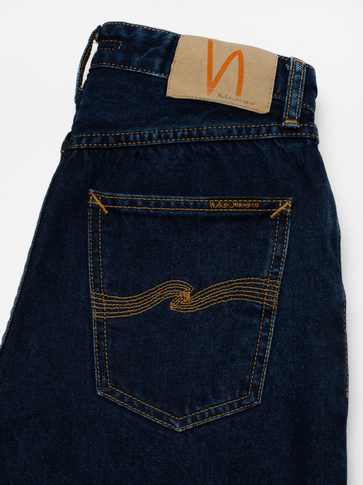 Nudie Jeans Lofty Lo — Indigo Dipped — view 4
