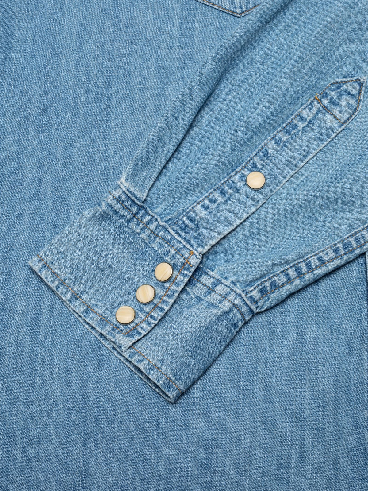Nudie Jeans Gunnar Light Used — Light Blue — view 7