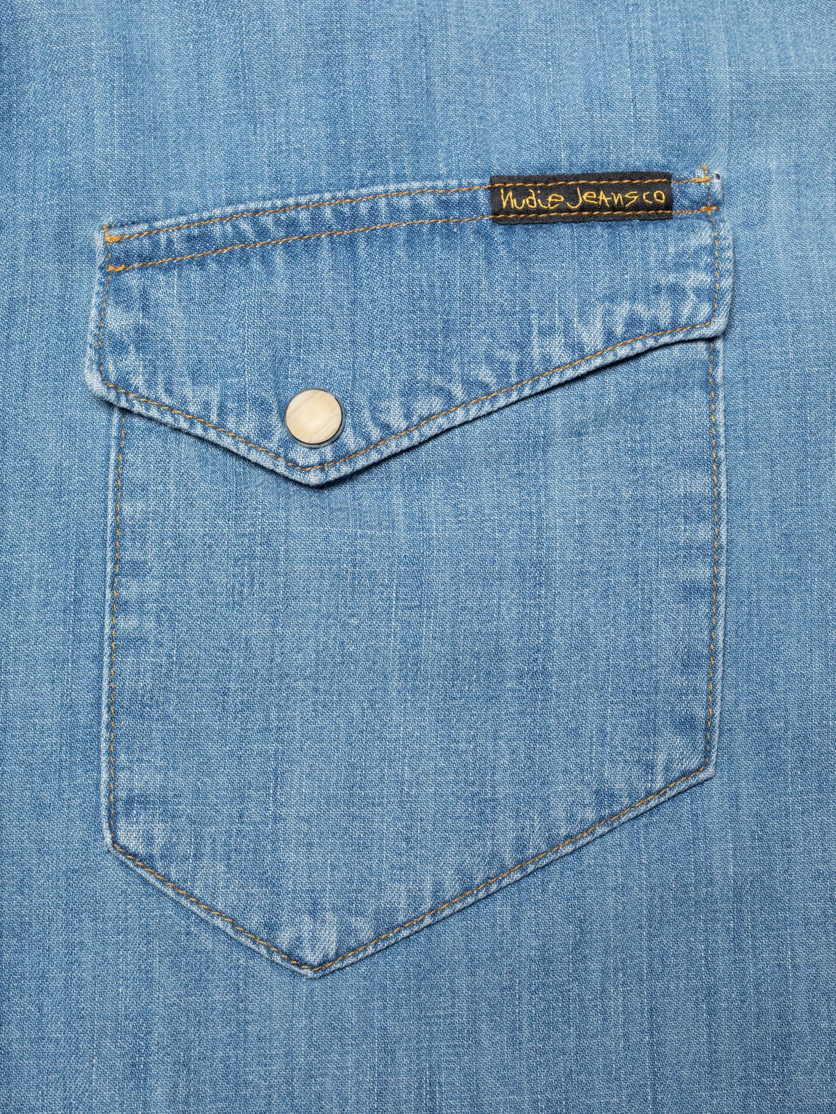 Nudie Jeans Gunnar Light Used — Light Blue — view 8