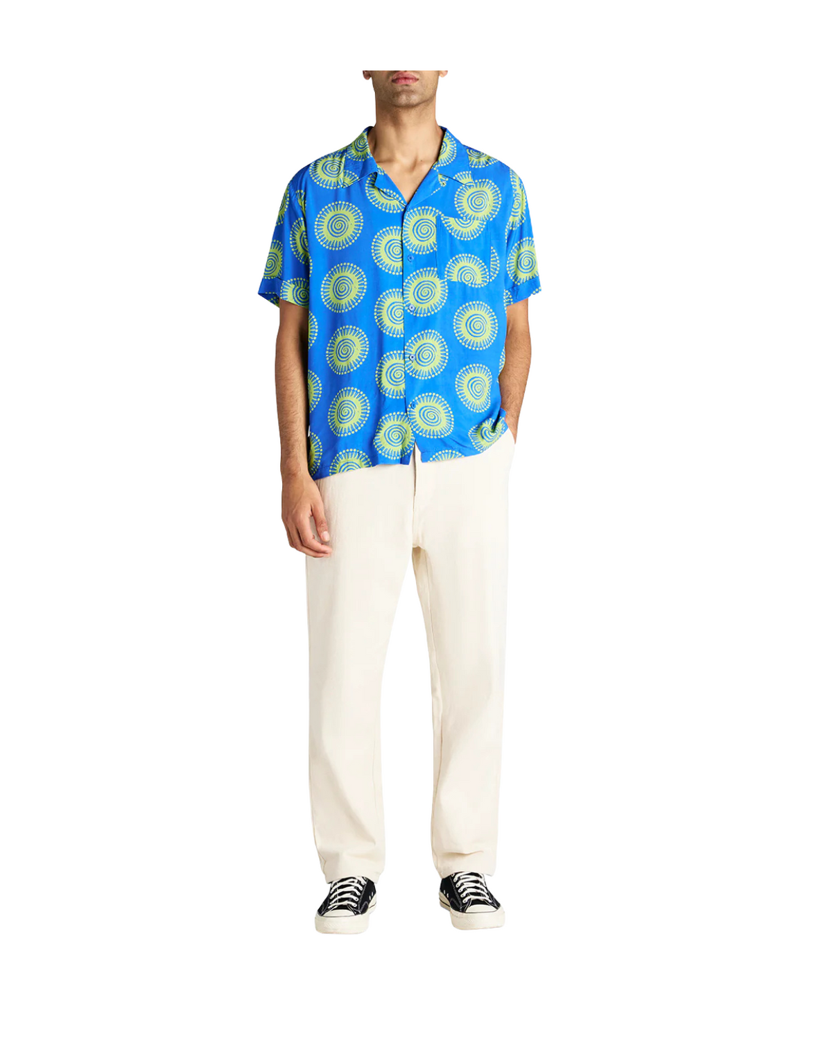 DEUS EX MACHINA PORTAL SHIRT BLUE