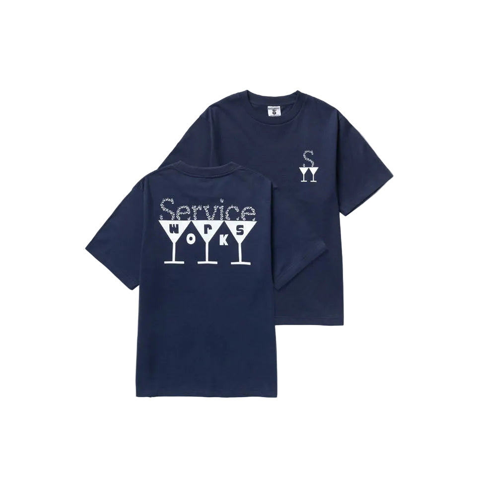 SERVICE WORKS MARTINI TEE - CLAY