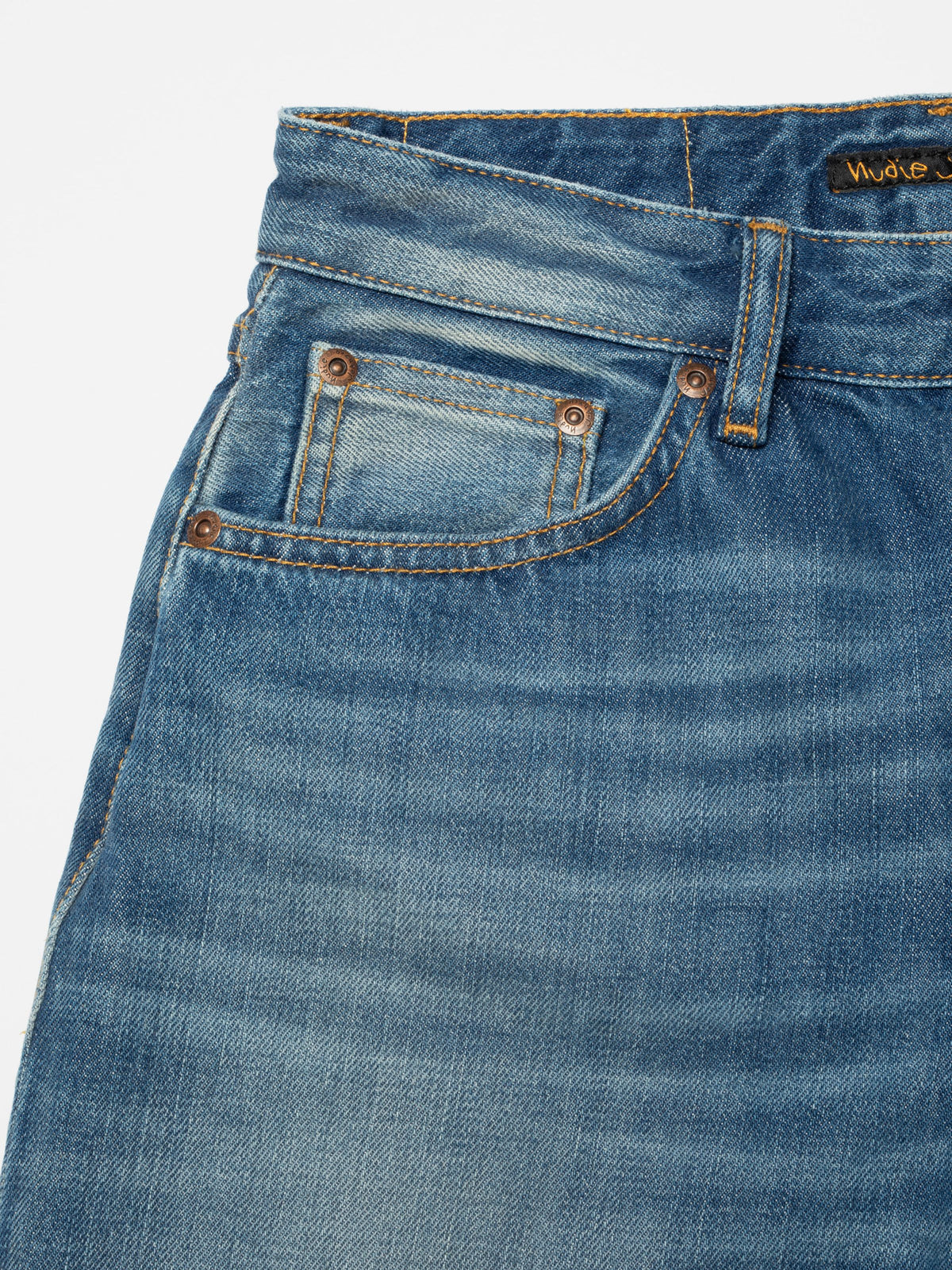 Nudie Jeans Clean Eileen — Hazy Horizon — view 4
