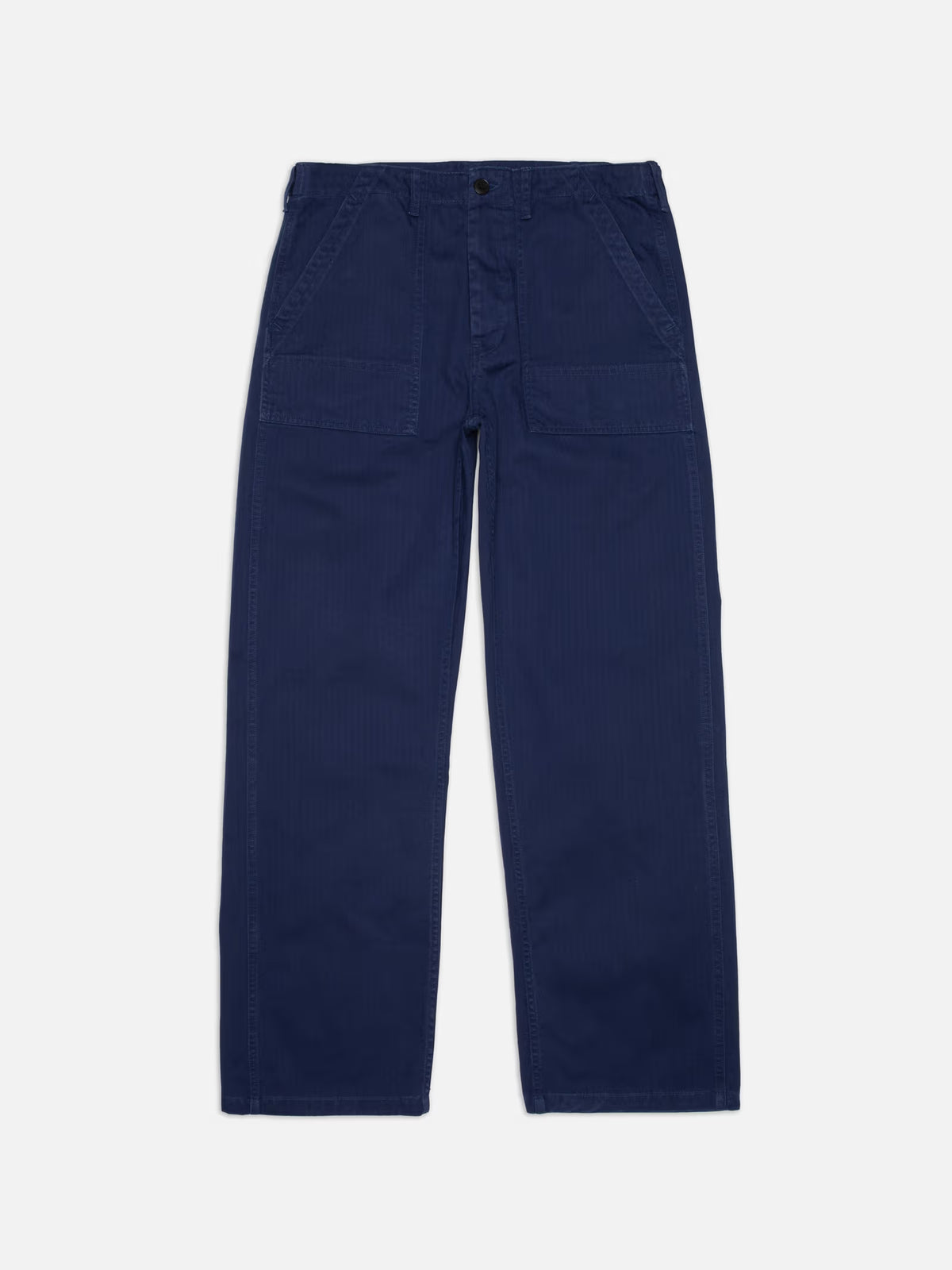 Nudie Jeans Tuff Tony Pants — Deep Blue — front view