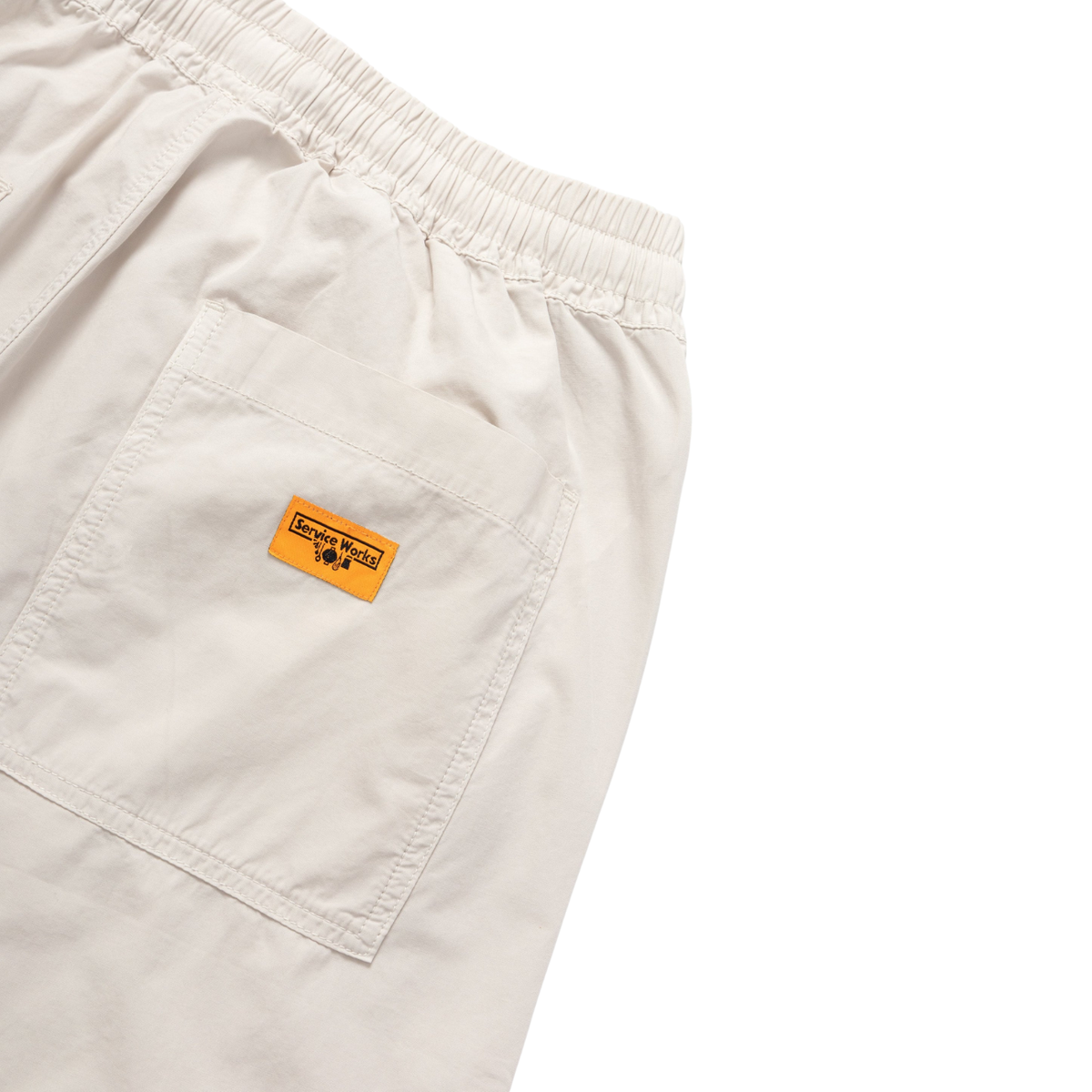 Service Works Poplin Chef Short — Salt — view 4