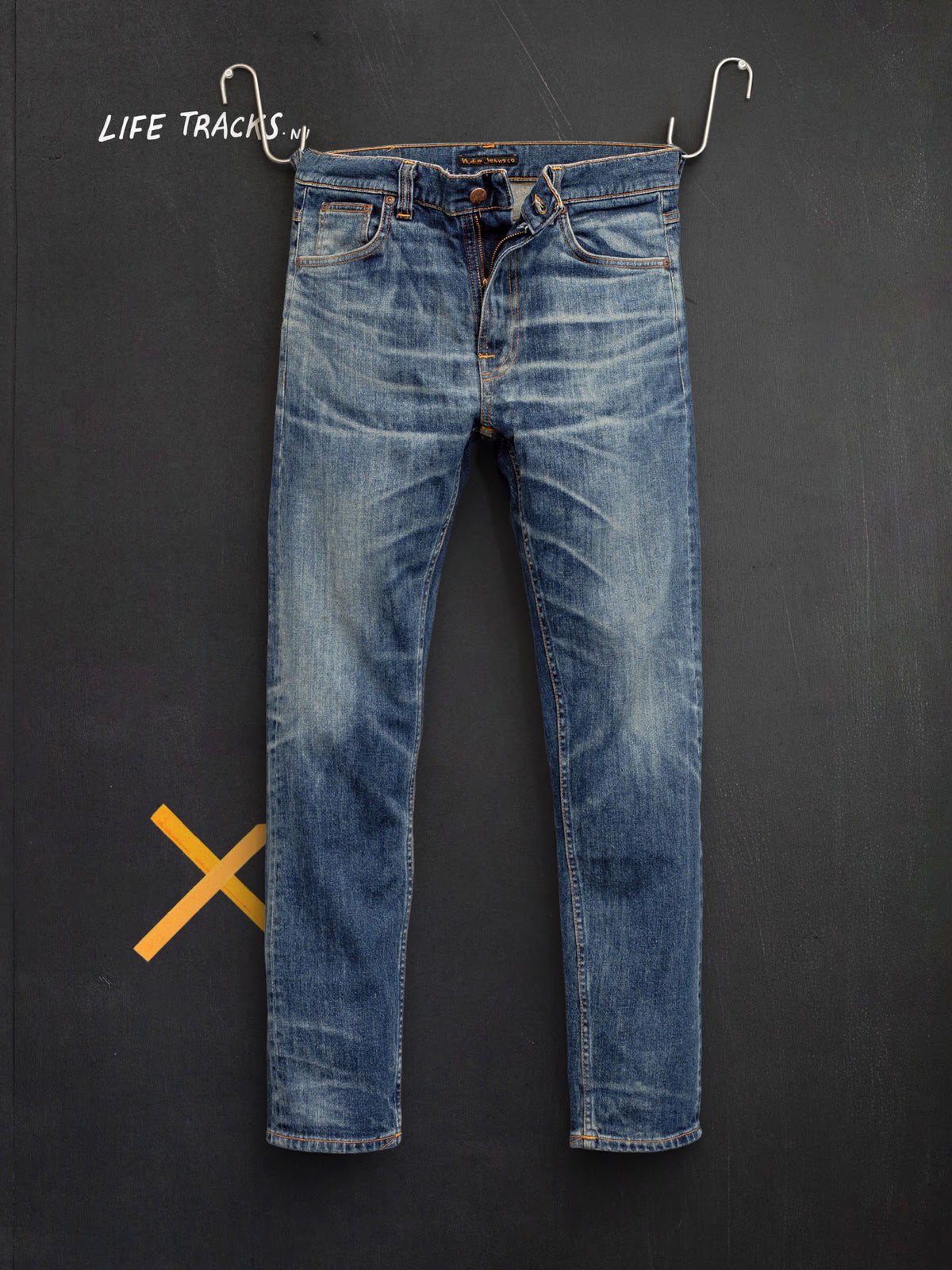 Nudie Jeans Lean Dean — Salty Tracks — view 2