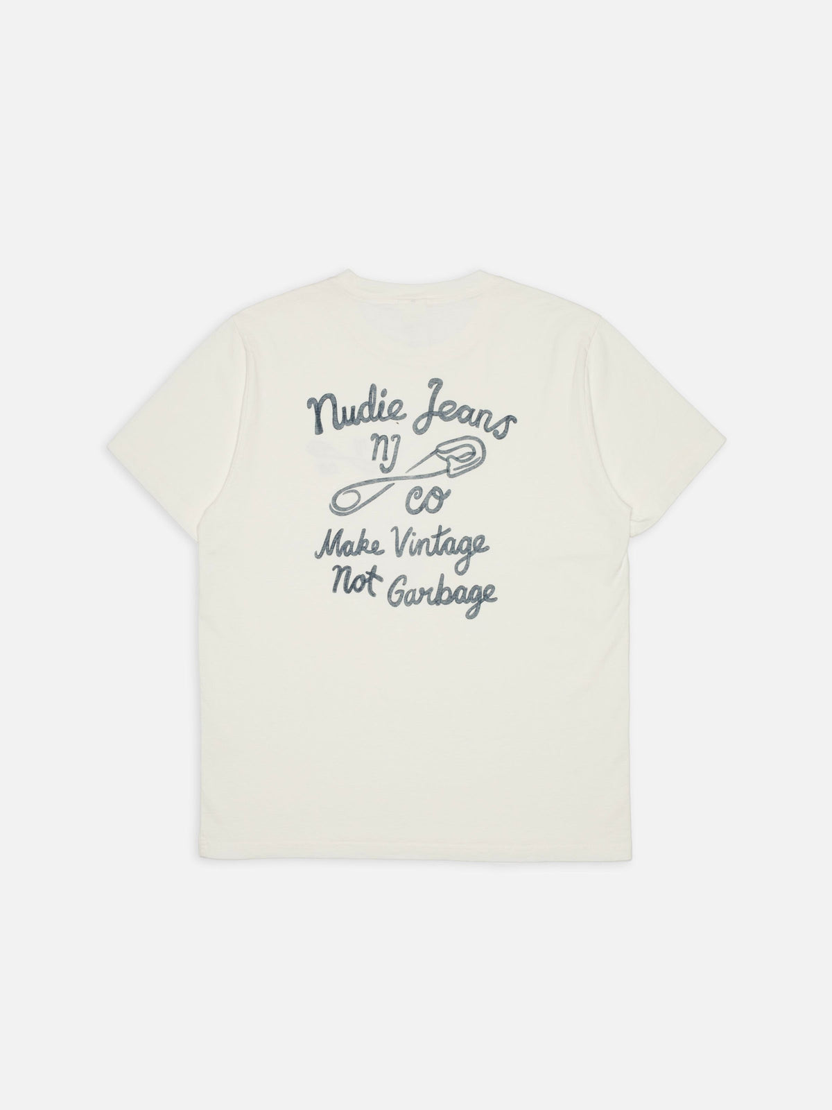 [PRE-ORDER] Roy T-Shirt NJCO Pin Chalk White