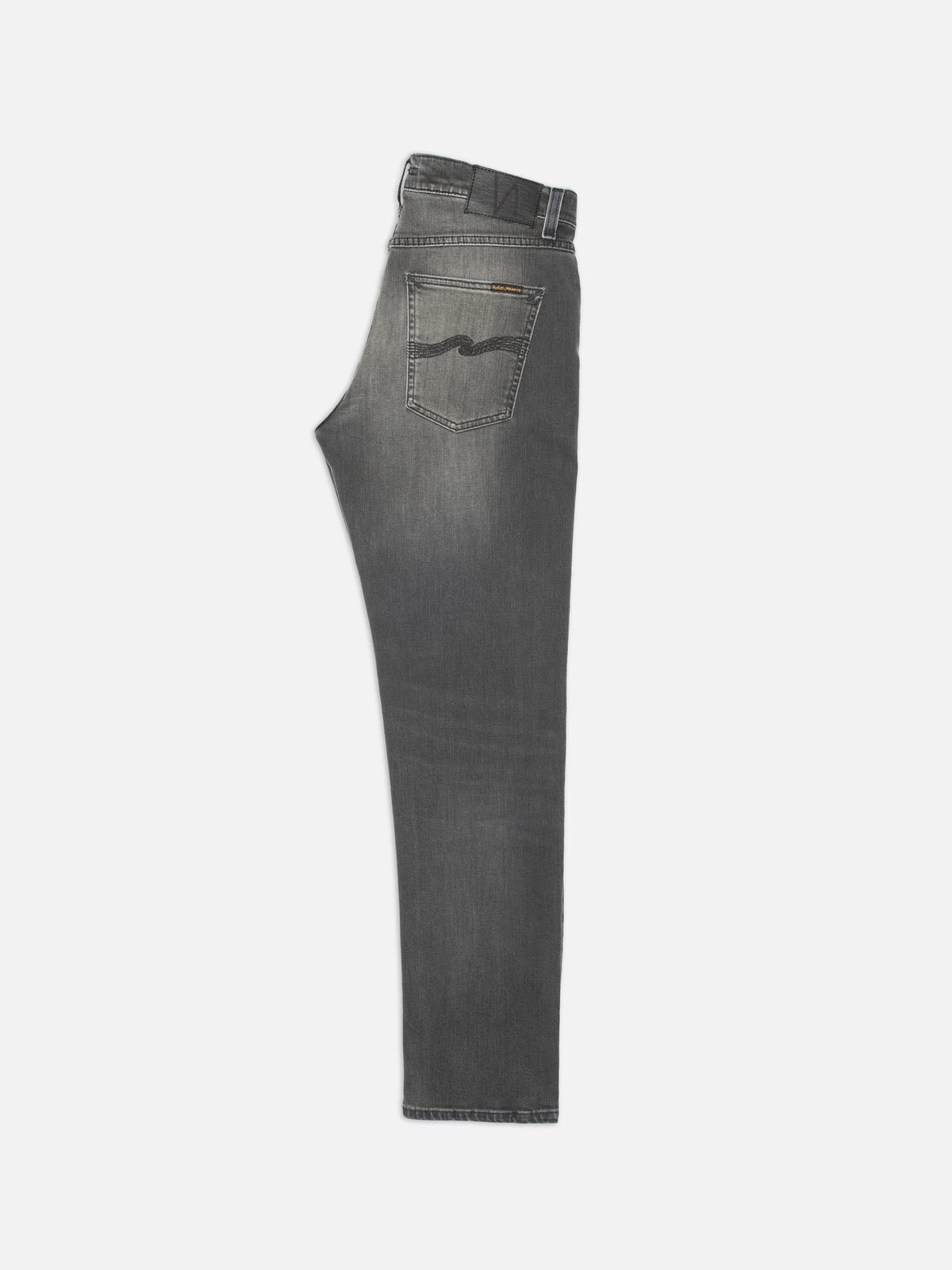 NUDIE JEANS SOLID OLLIE - BLACK MIST