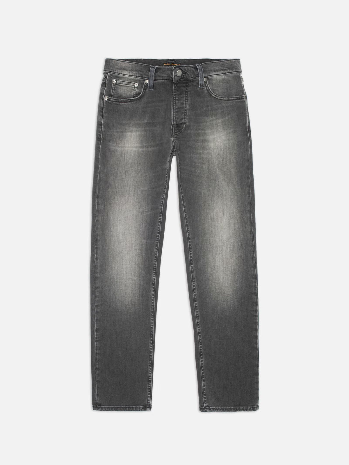 NUDIE JEANS SOLID OLLIE - BLACK MIST