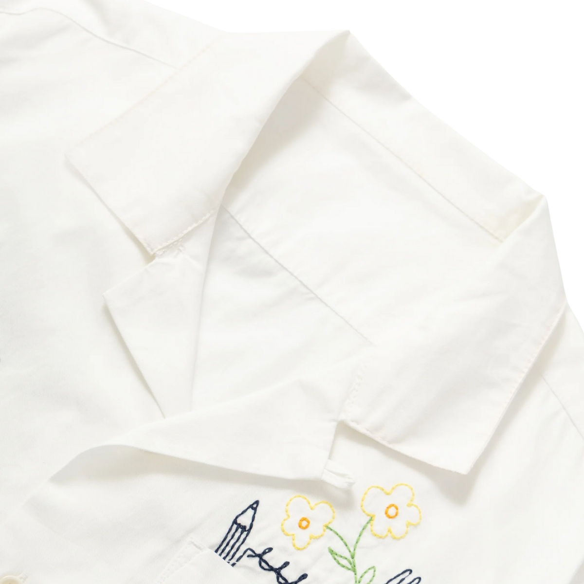 Service Works Light Twill Necessities Shirt — Off White — view 3