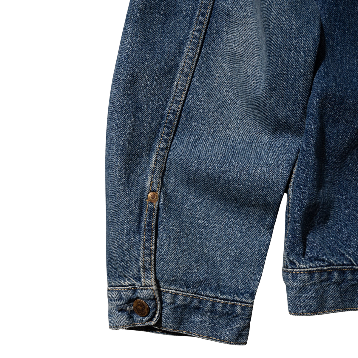 Big John M6010SL Vintage '60s Classic Trucker Jacket — Antique Wash — view 8
