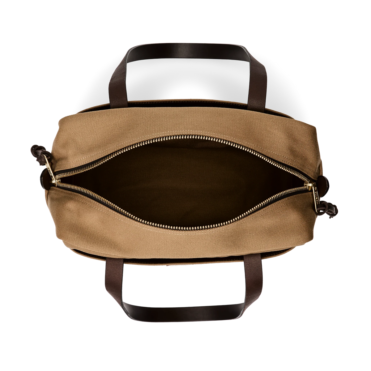 Filson Rugged Twill Zipper Tote Bag — Tan — view 6