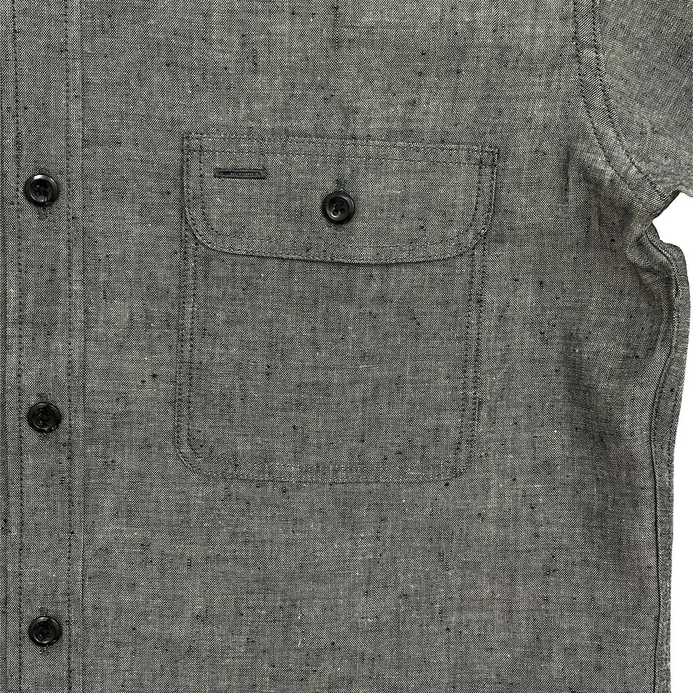 Dry Bones Nep Work Shirt — Gray — view 4