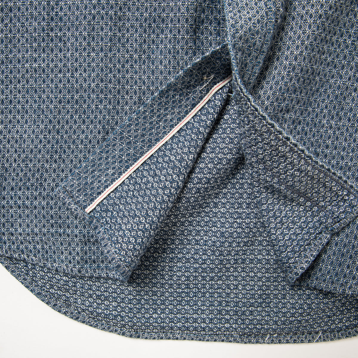 Graph Zero Standard Button-Down Long Sleeve Shirt — White — view 5