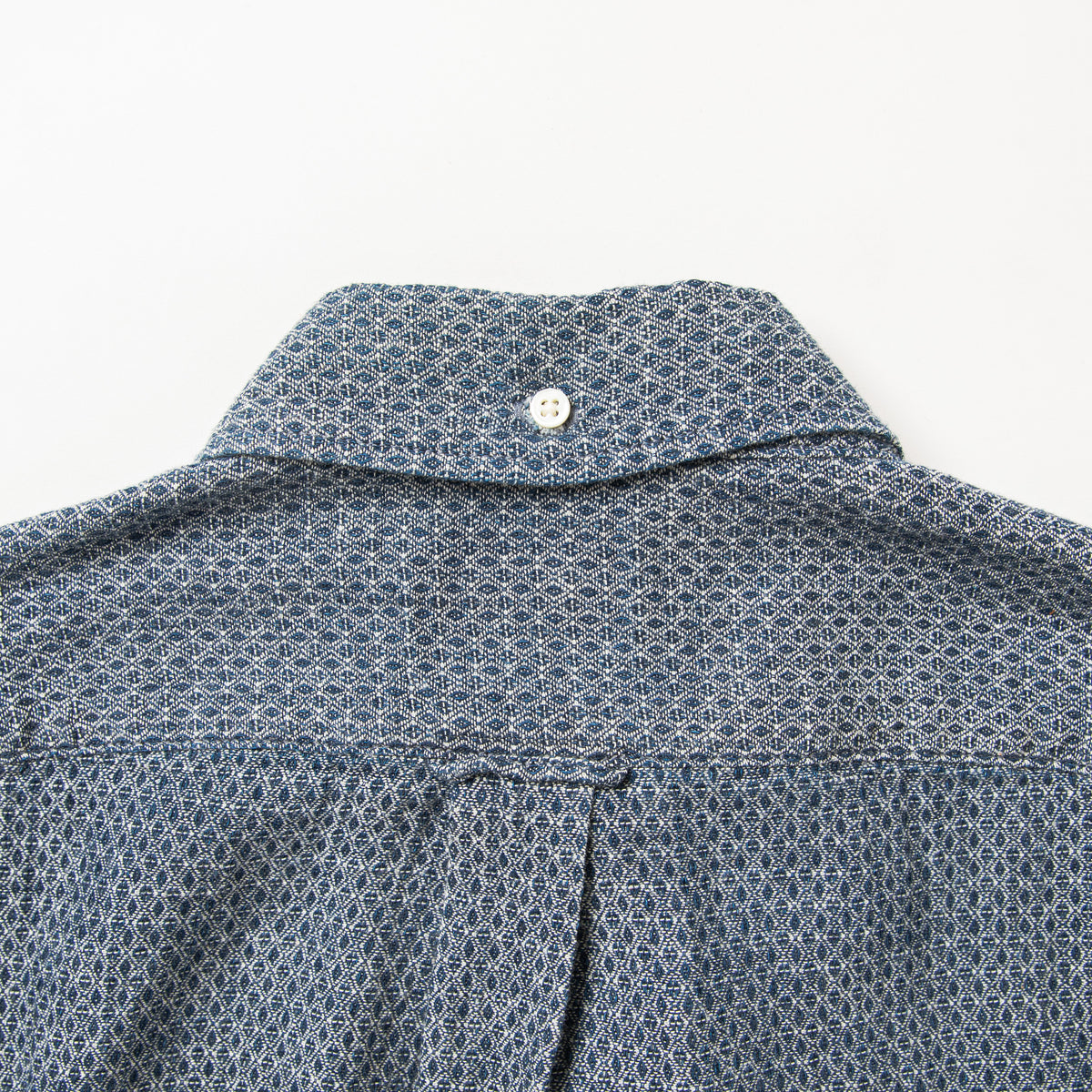 Graph Zero Standard Button-Down Long Sleeve Shirt — White — view 6