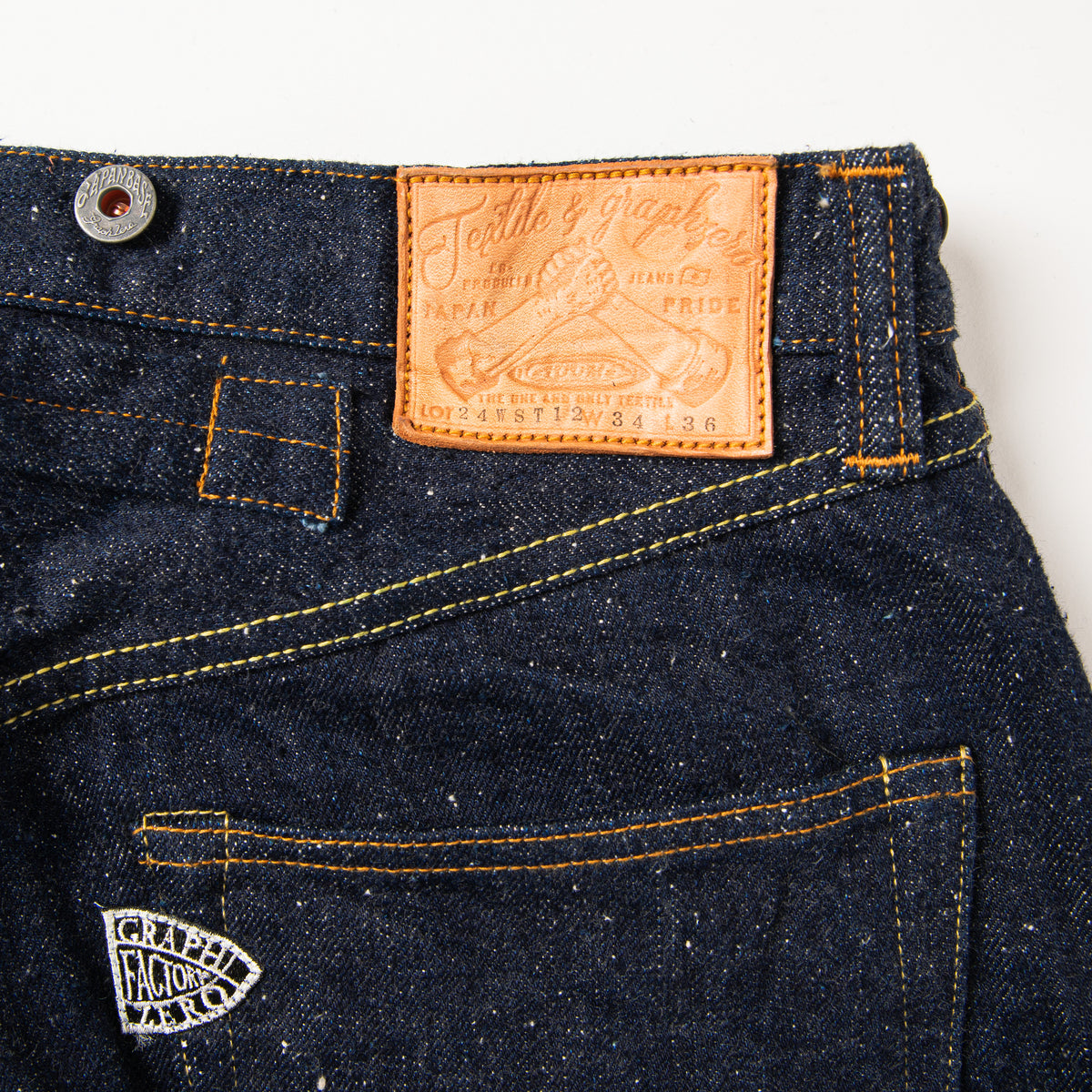Graph Zero Heritage Jeans — Nep Yarn — view 6