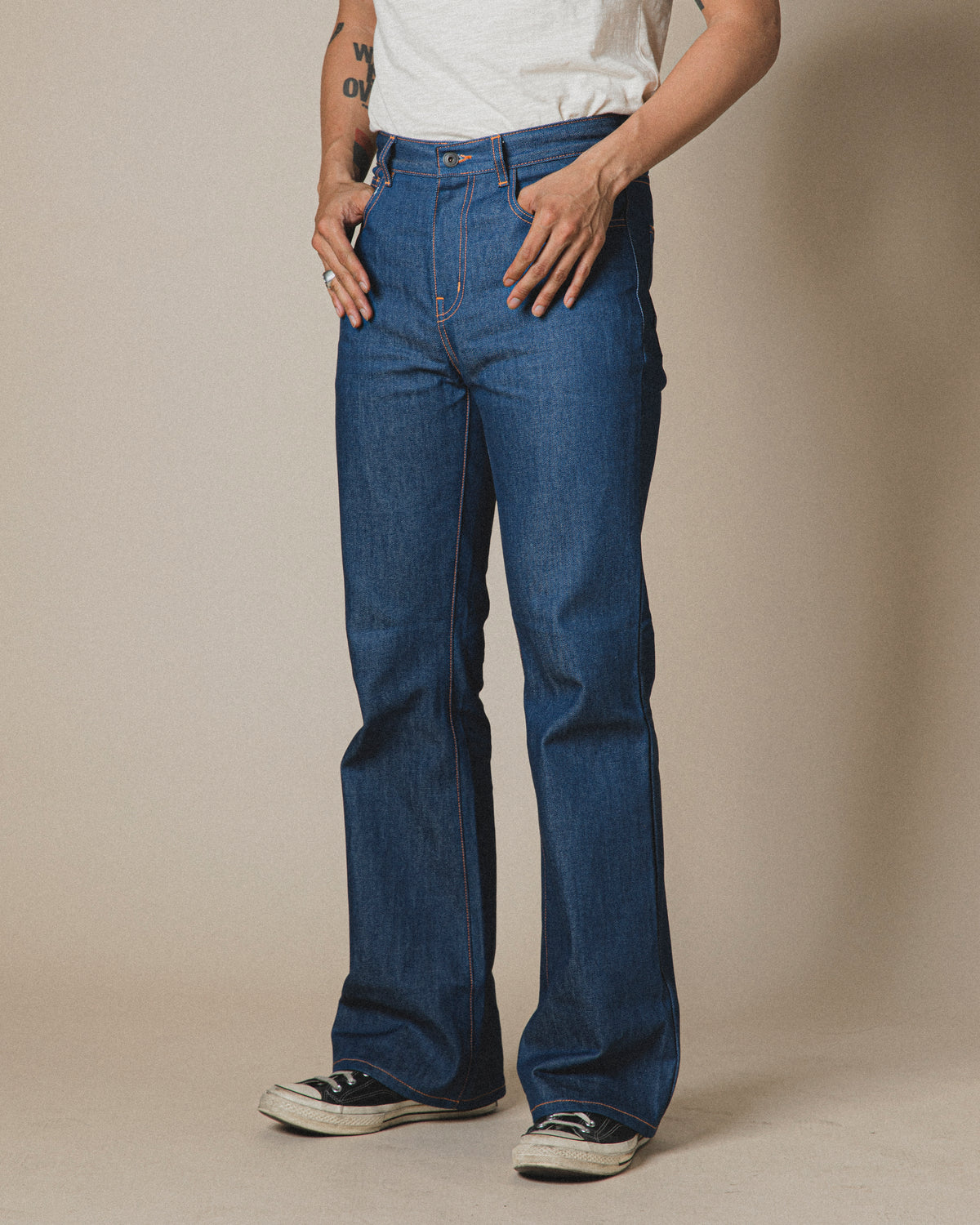 TELLURIDE BOOGIE BELL JEANS - VINTAGE INDIGO BLUE