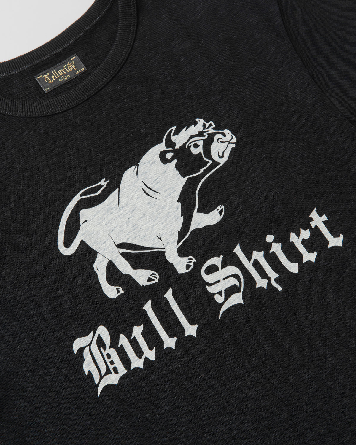 TELLURIDE BULL SHIRT TEE - BLACK