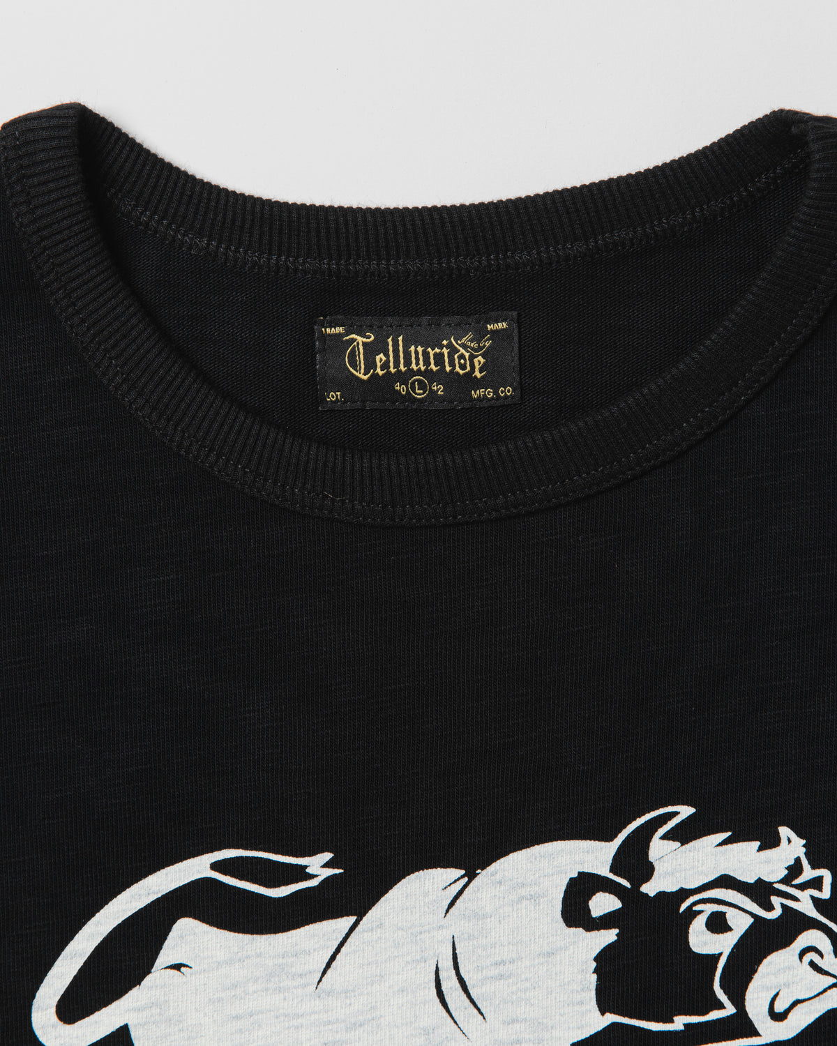TELLURIDE BULL SHIRT TEE - BLACK
