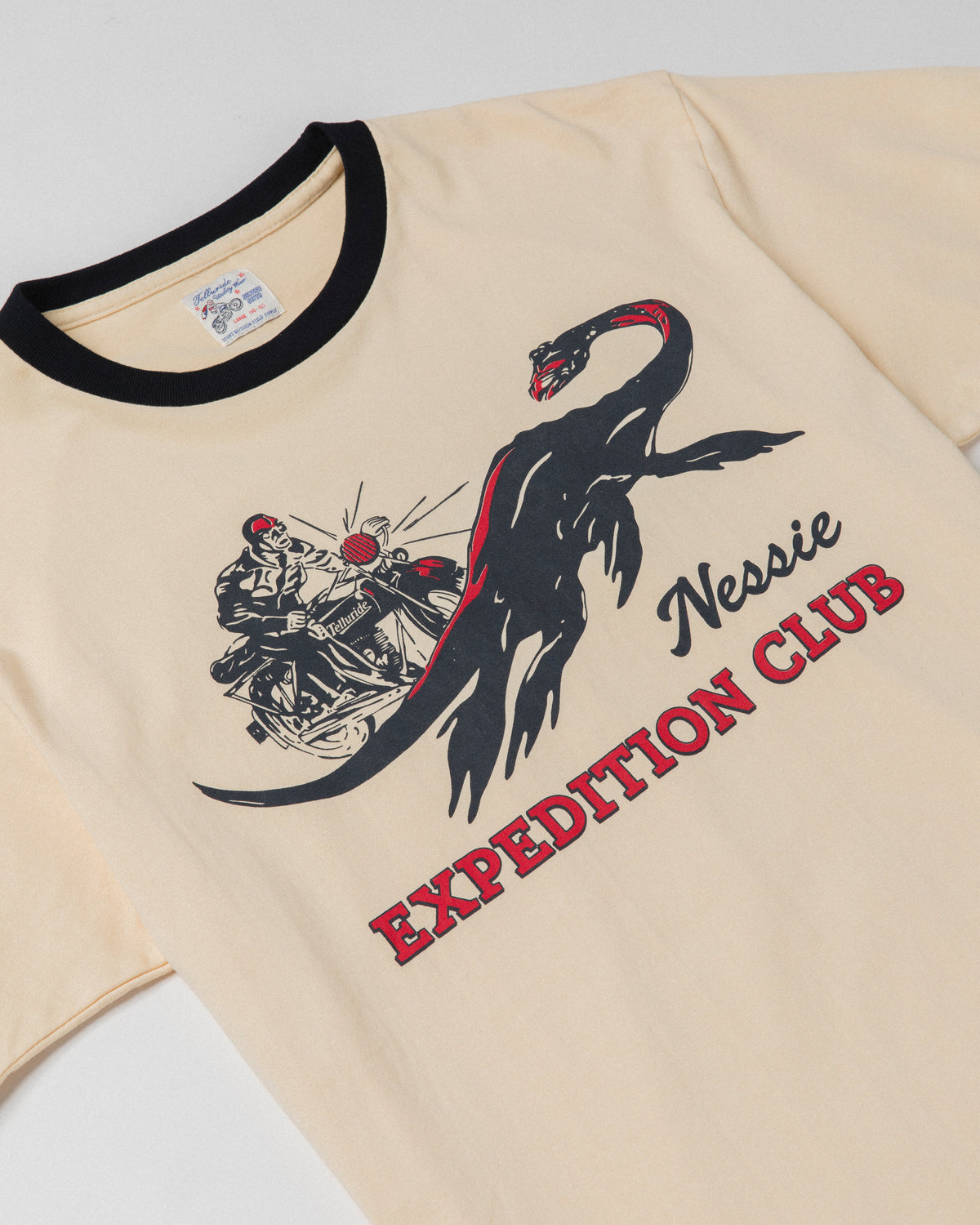 Telluride Ringer Tee Nessie — Bone — view 3