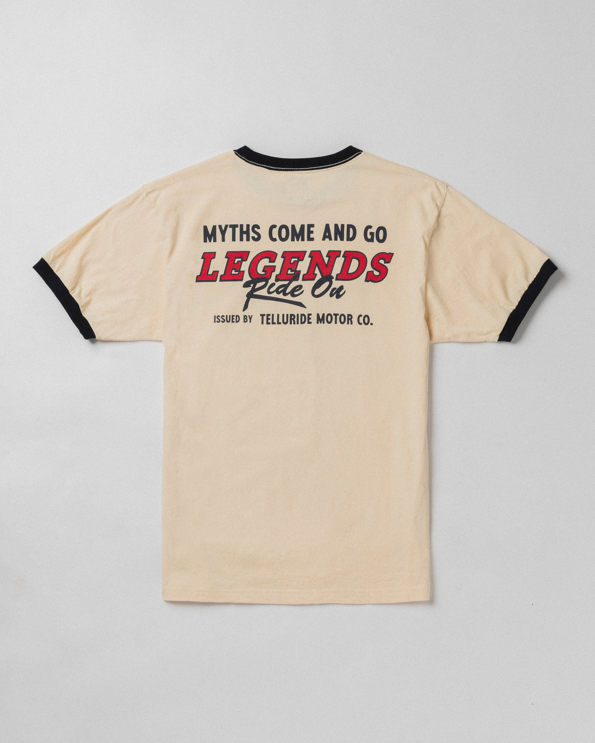 Telluride Ringer Tee Nessie — Bone — view 2
