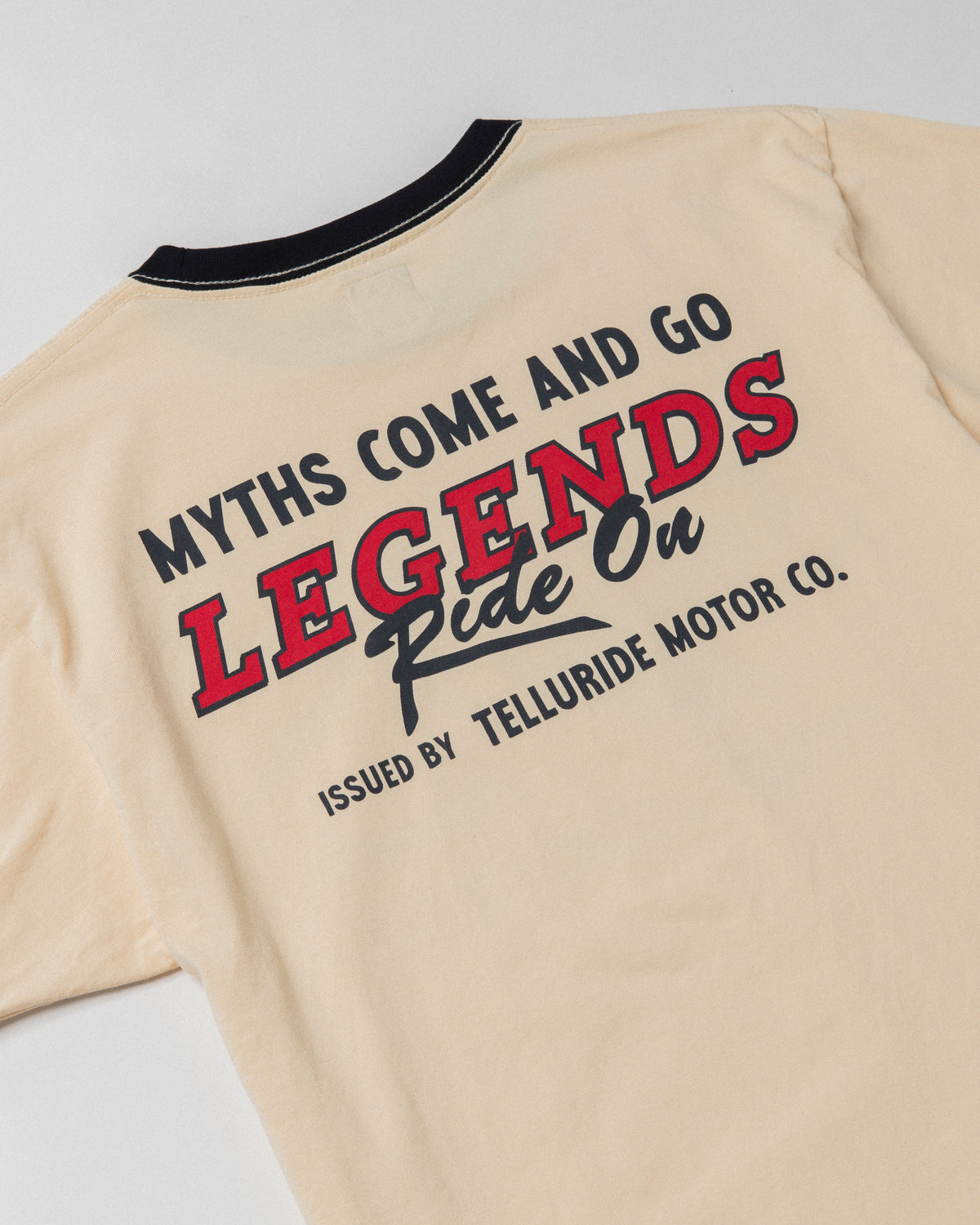 Telluride Ringer Tee Nessie — Bone — view 4