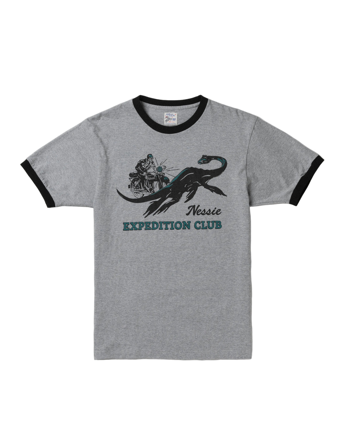 Telluride Ringer Tee Nessie — Dust — front view