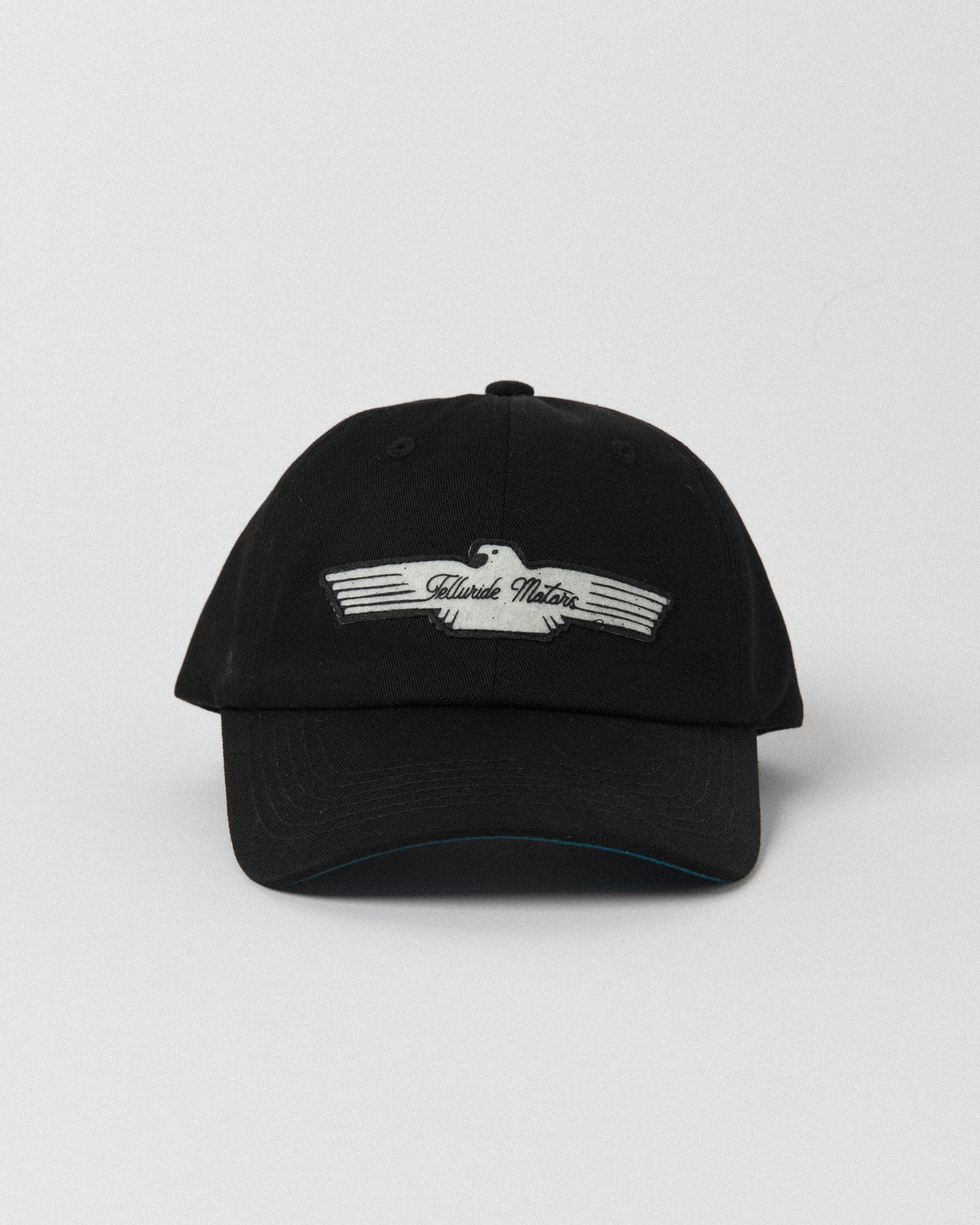 Telluride Motor Cap — Crow — front view