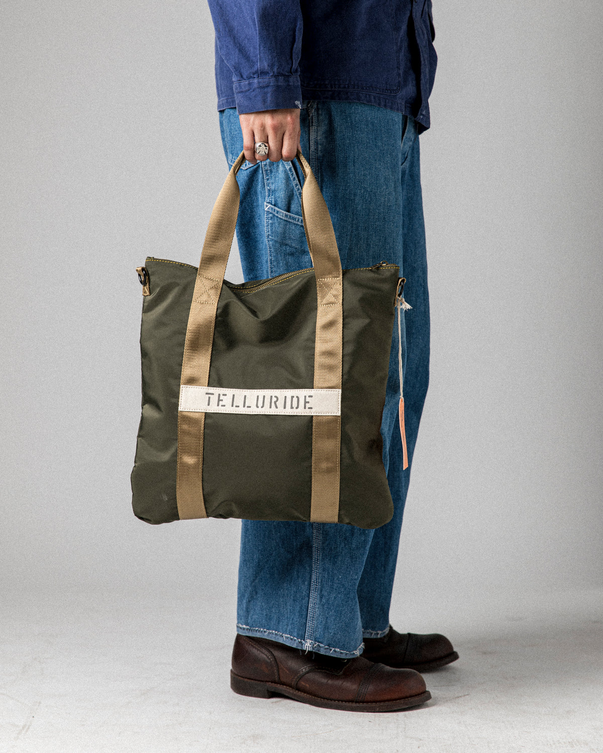 Telluride Yeager Bag — Jungle Green — view 13
