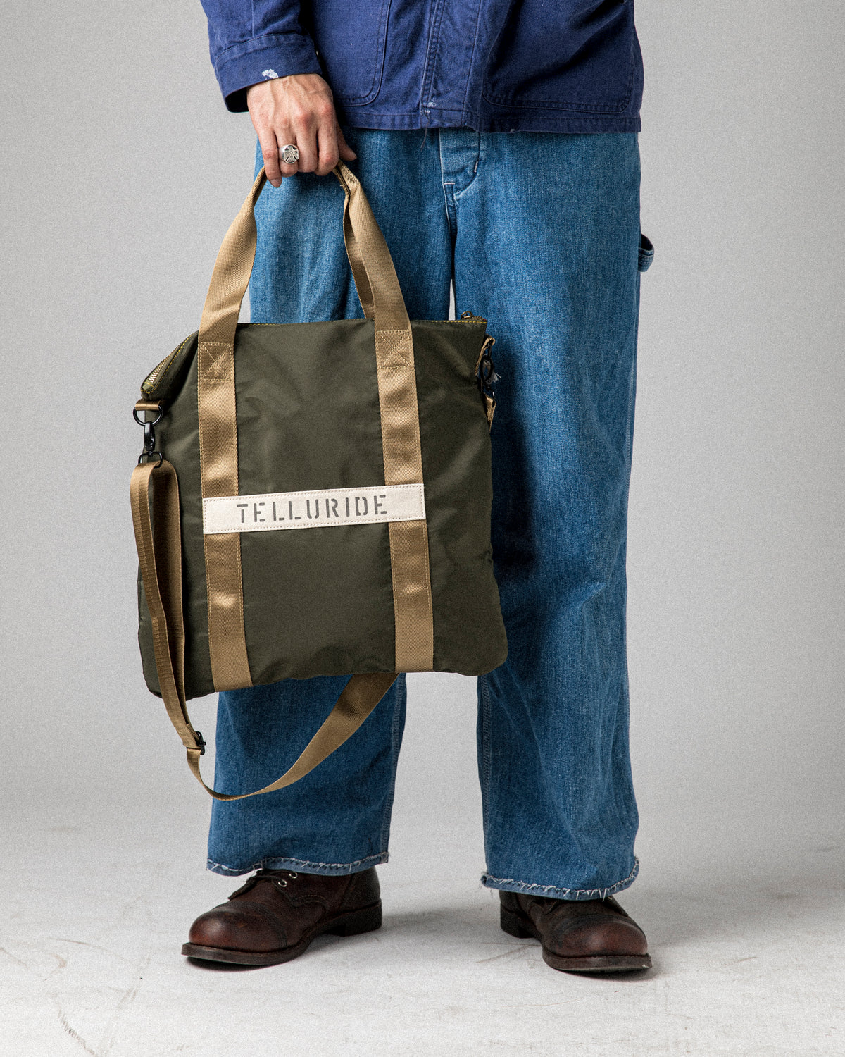 Telluride Yeager Bag — Jungle Green — view 16