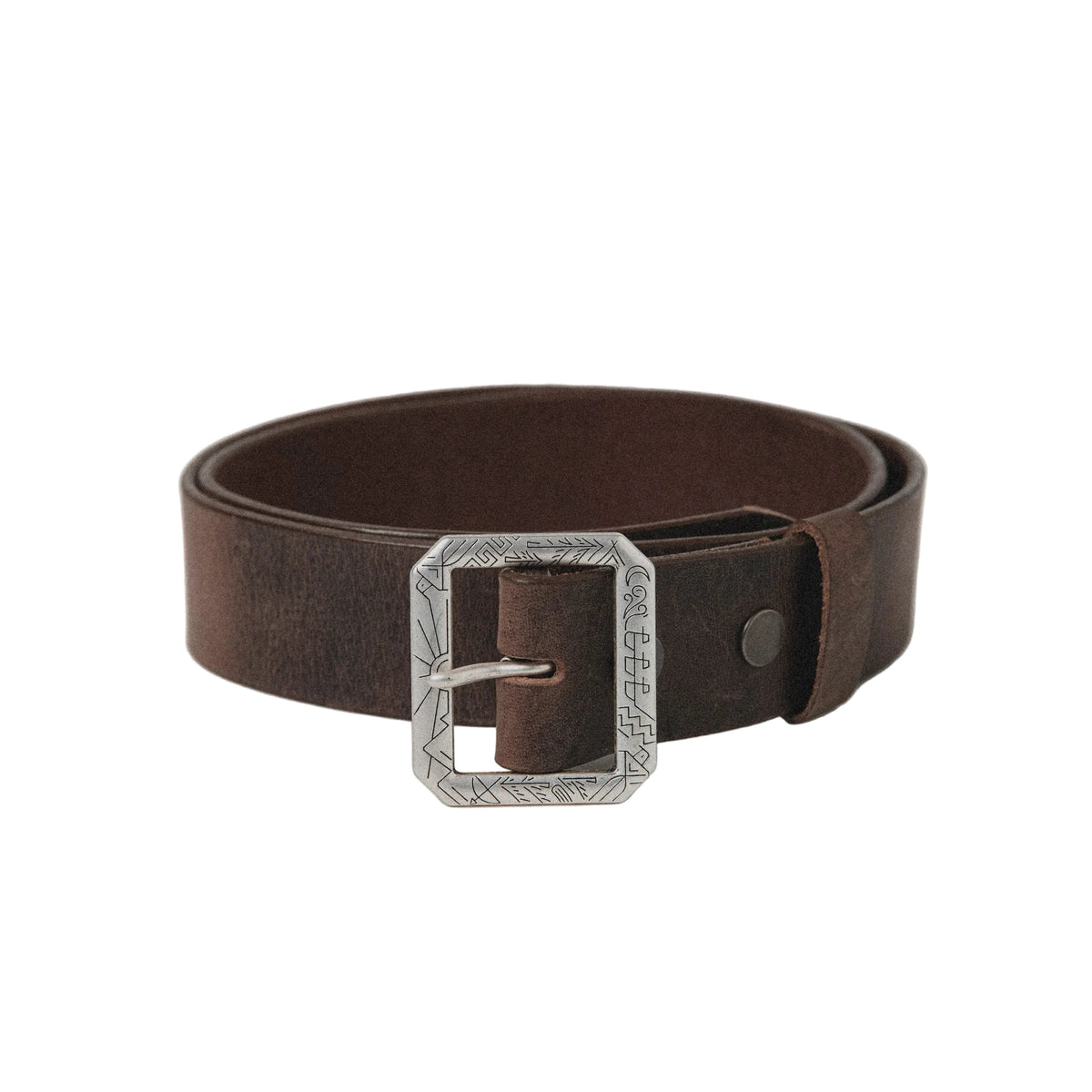Telluride Buffalo Bill Totem Belt 40mm — Stampede — front view
