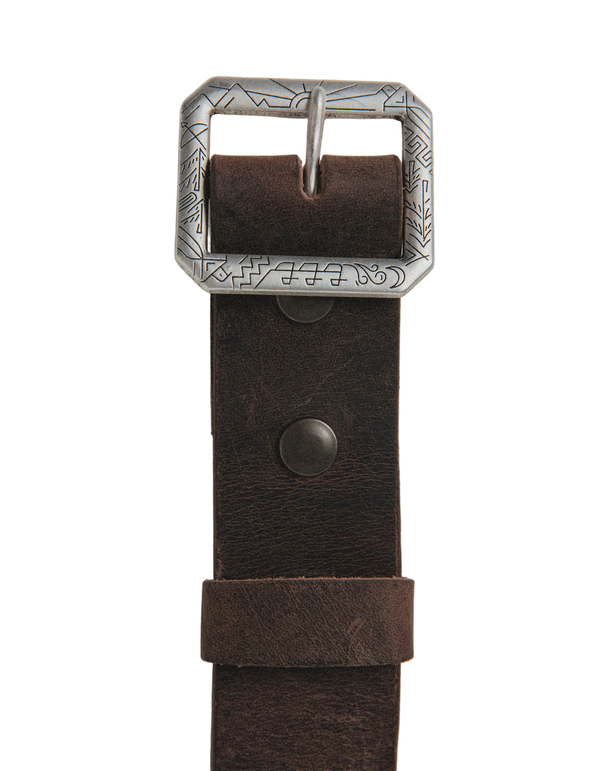 Telluride Buffalo Bill Totem Belt 40mm — Stampede — view 3