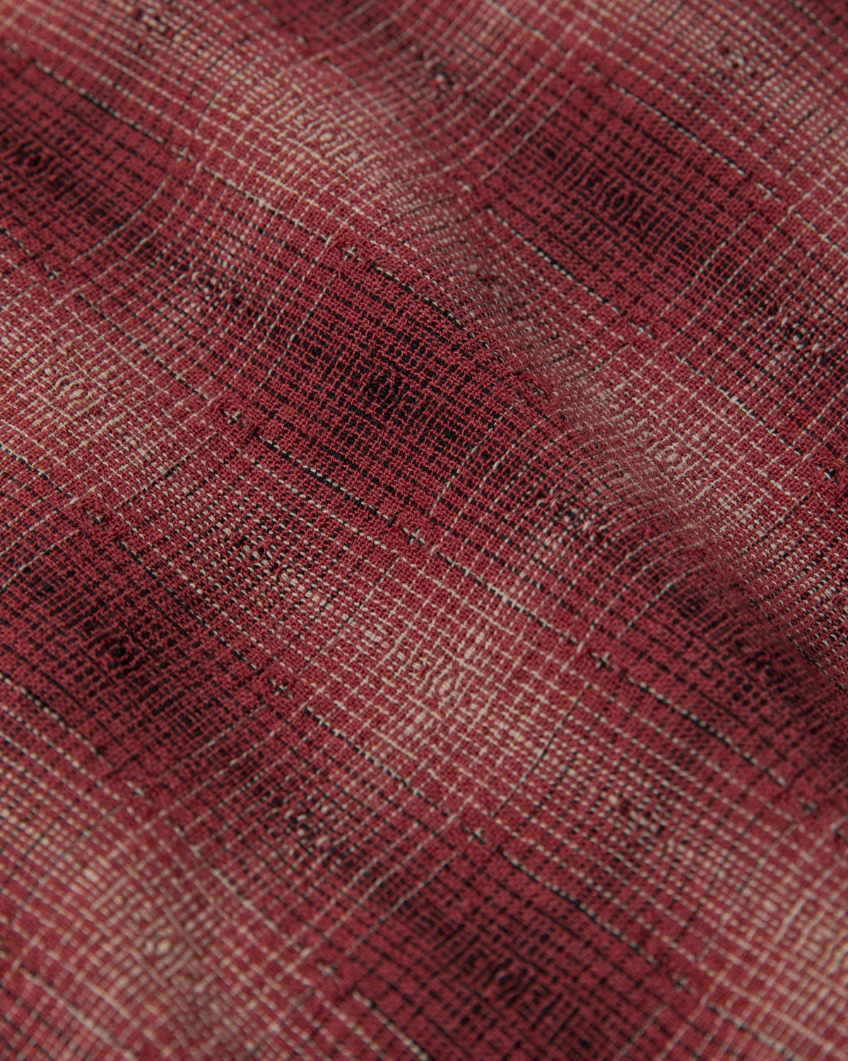 Telluride Drifter Signal Pattern Jacquard Shirt — Mulberry — view 7