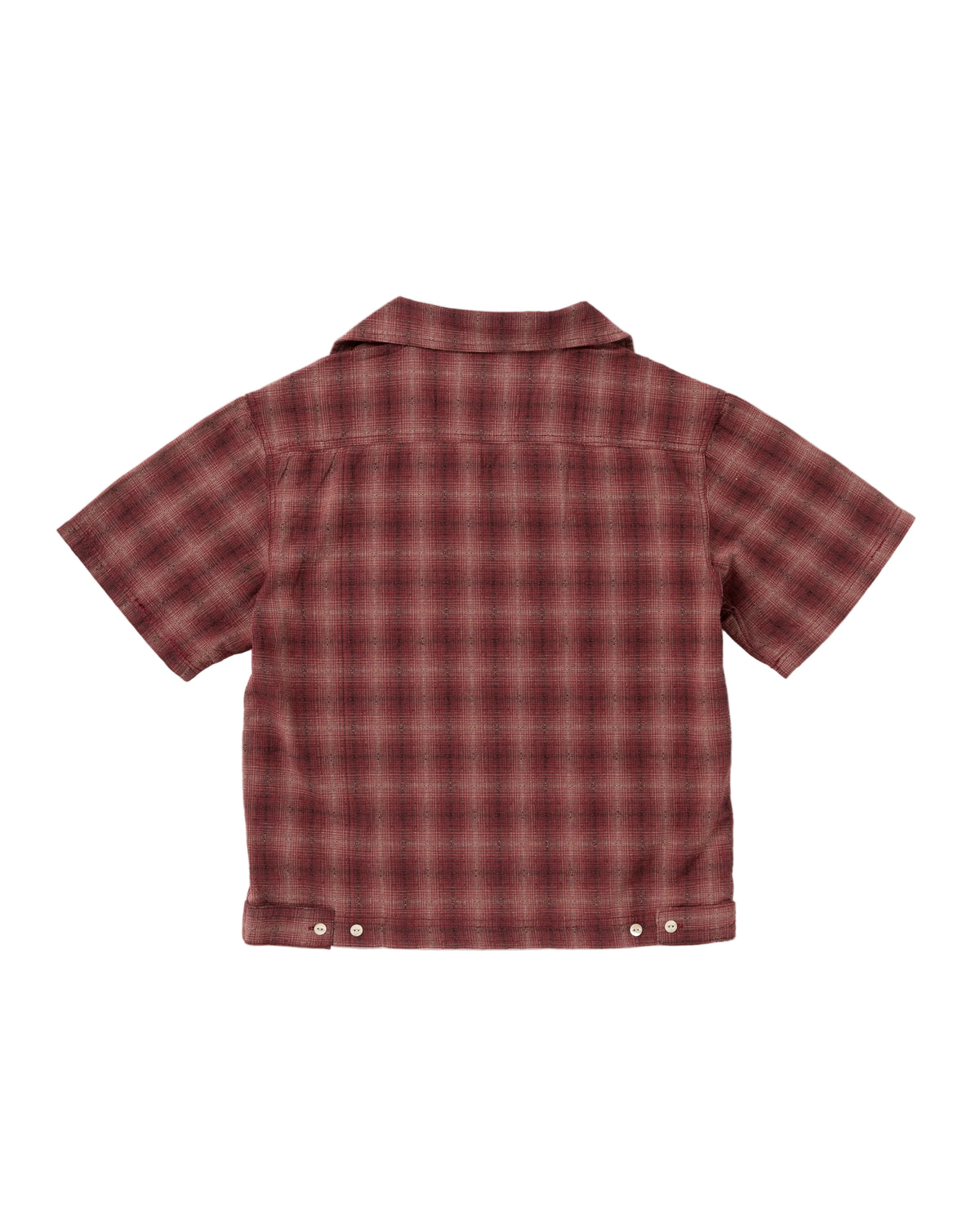 Telluride Drifter Signal Pattern Jacquard Shirt — Mulberry — view 2
