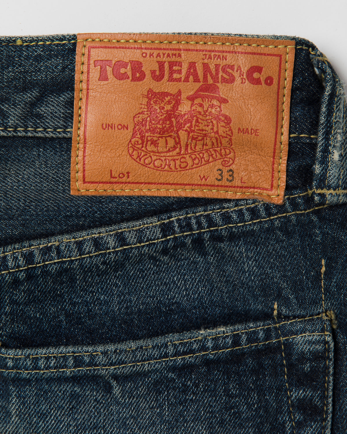 TCB JEANS FADED S40S JEANS - INDIGO
