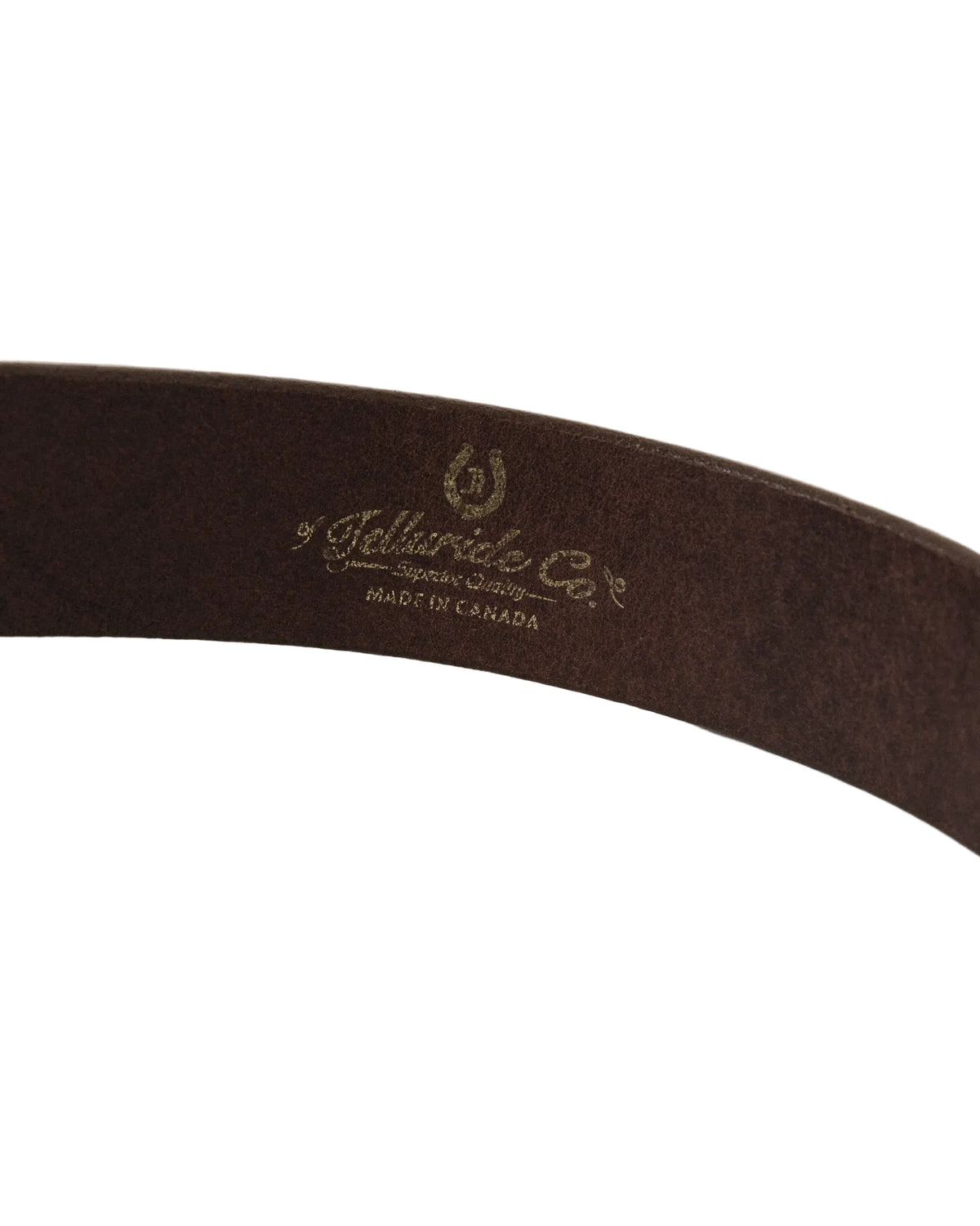 Telluride Buffalo Bill Anvil Belt 40mm — Stampede — view 4